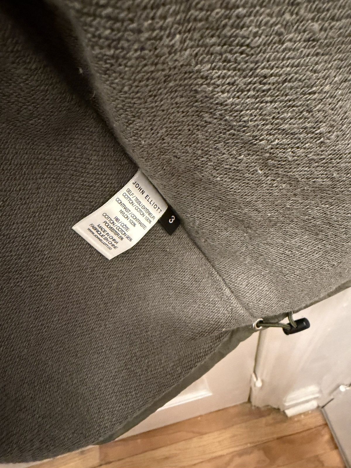 John Elliott NWT $450 Hybrid Panel Military Jacket Size US L / EU 52-54 / 3 - 8 Thumbnail