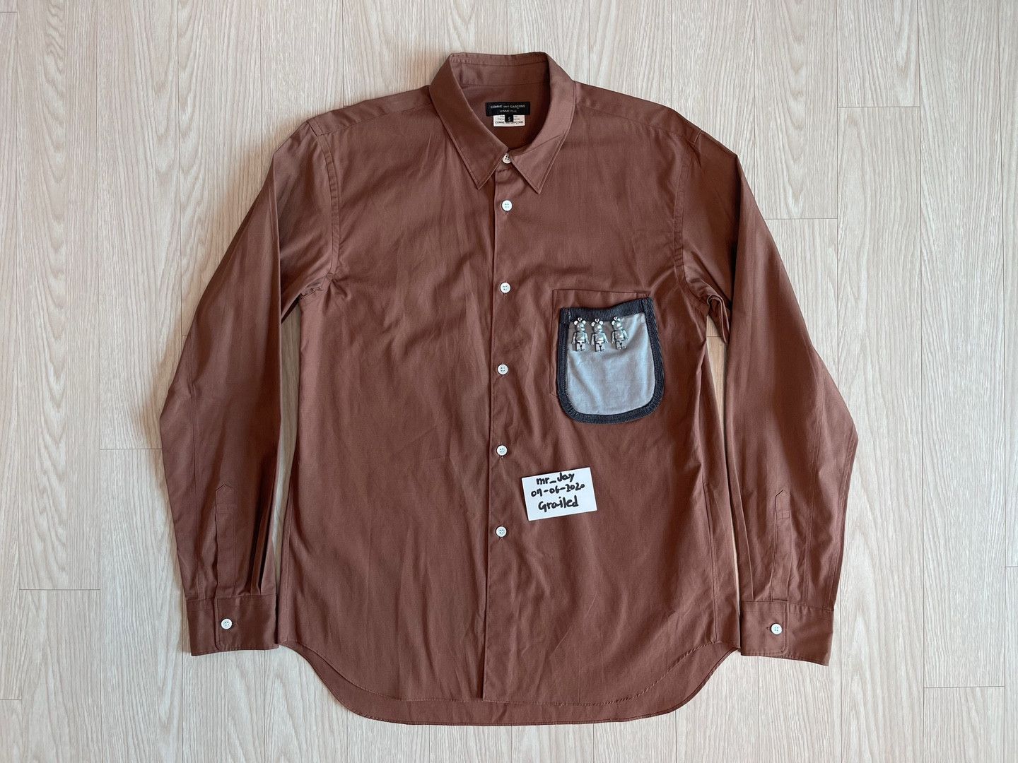 Comme des Garcons × Comme des Garcons Homme Plus × Medicom Toy COMME des GARCONS HOMME PLUS x MEDICOM TOY Shirt AD2009 Size US S / EU 44-46 / 1 - 9 Thumbnail