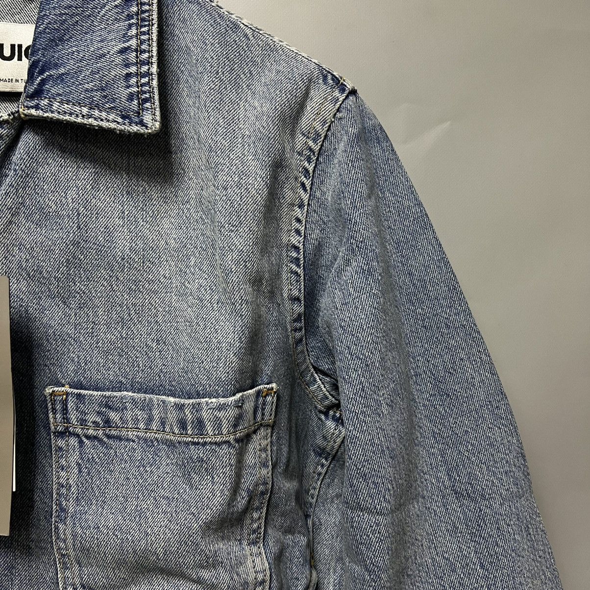 Rhude × Zara RHUDE x Zara CROPPED DENIM JACKET LIMITED Rhuigi NWT NEW Size US S / EU 44-46 / 1 - 22 Thumbnail