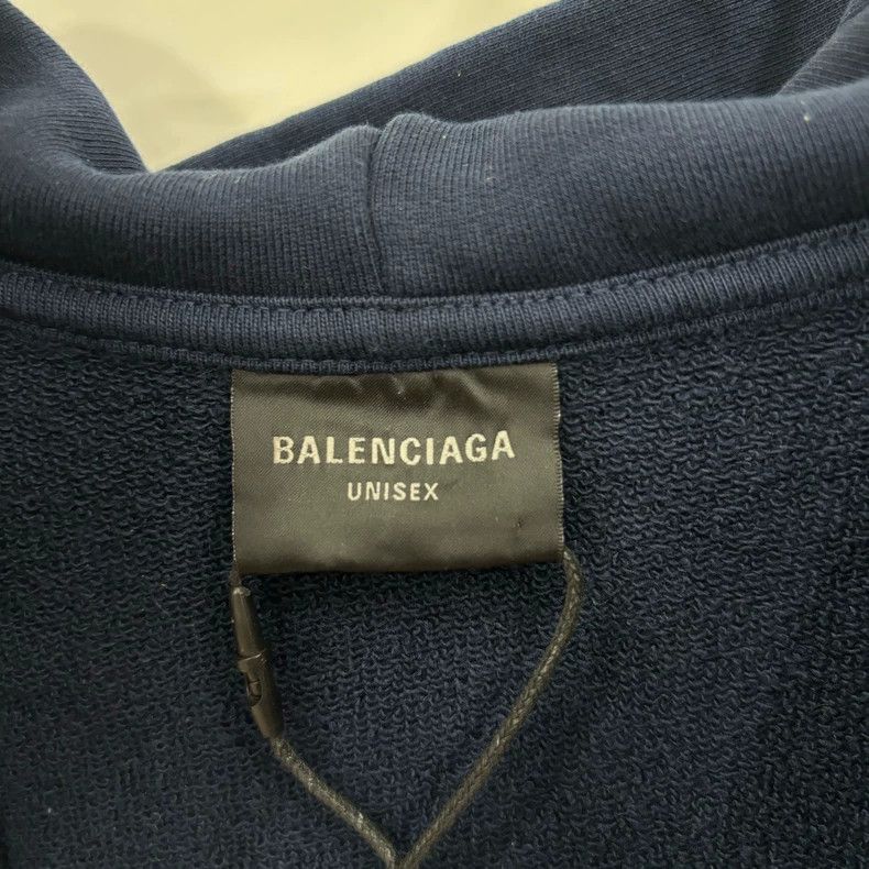 Balenciaga Balenciaga Monogrammed printed hooded zip fitted jacket 250 Size US M / EU 48-50 / 2 - 3 Thumbnail