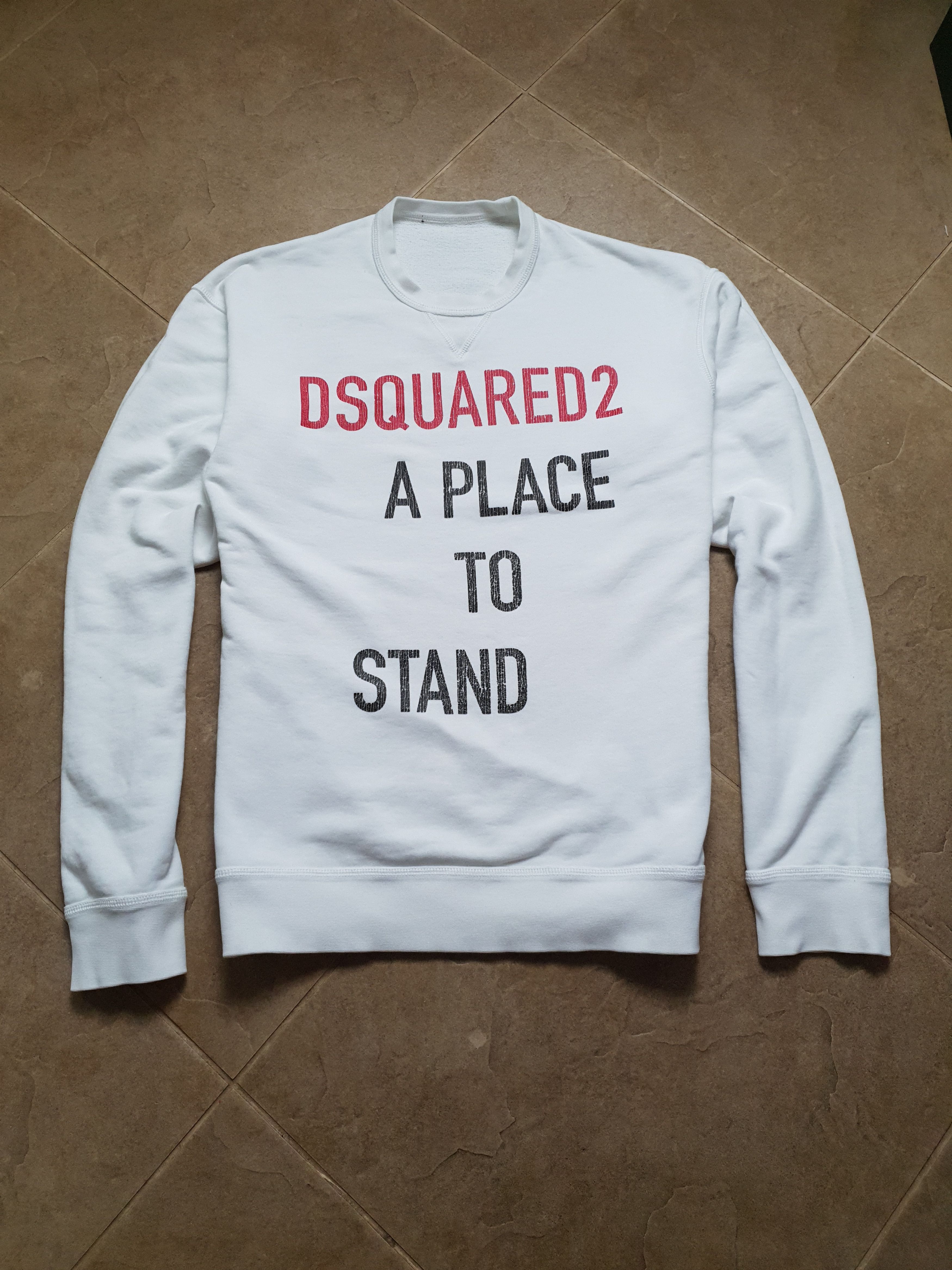 Dsquared2 Dsquared2 “A Place To Stand” Sweater Mens Size Xl Size US XL / EU 56 / 4 - 7 Thumbnail