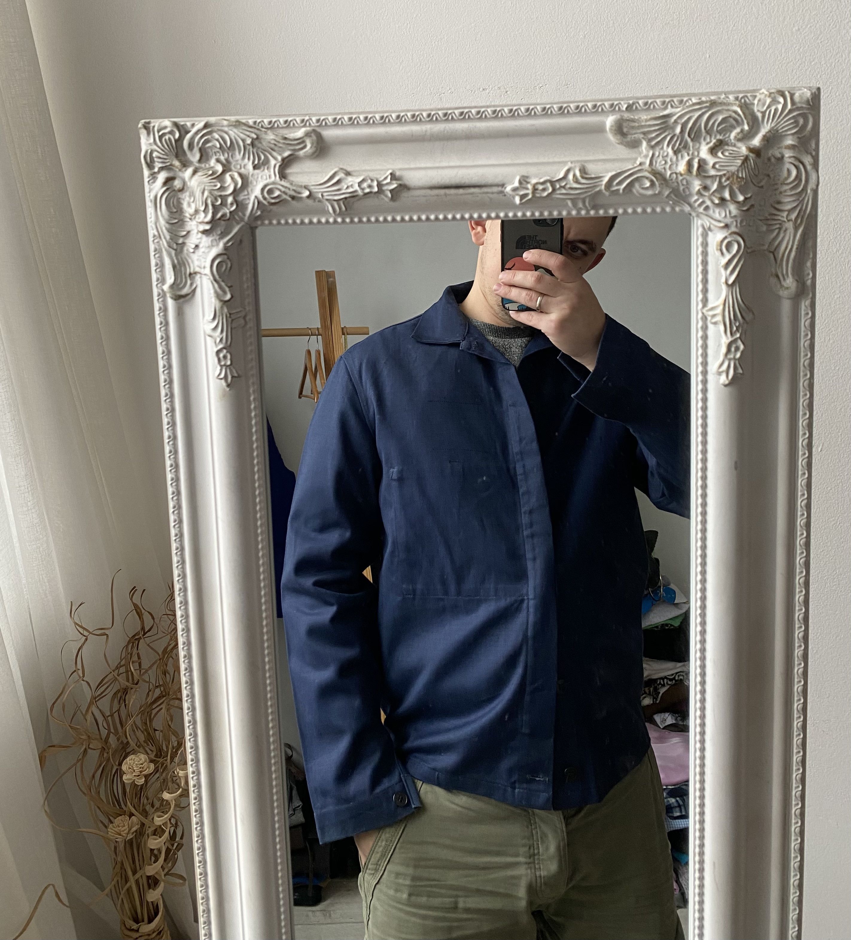 Le Laboureur Vintage 80-90s Sanfor French Work Jacket Workwear Size US M / EU 48-50 / 2 - 1 Thumbnail