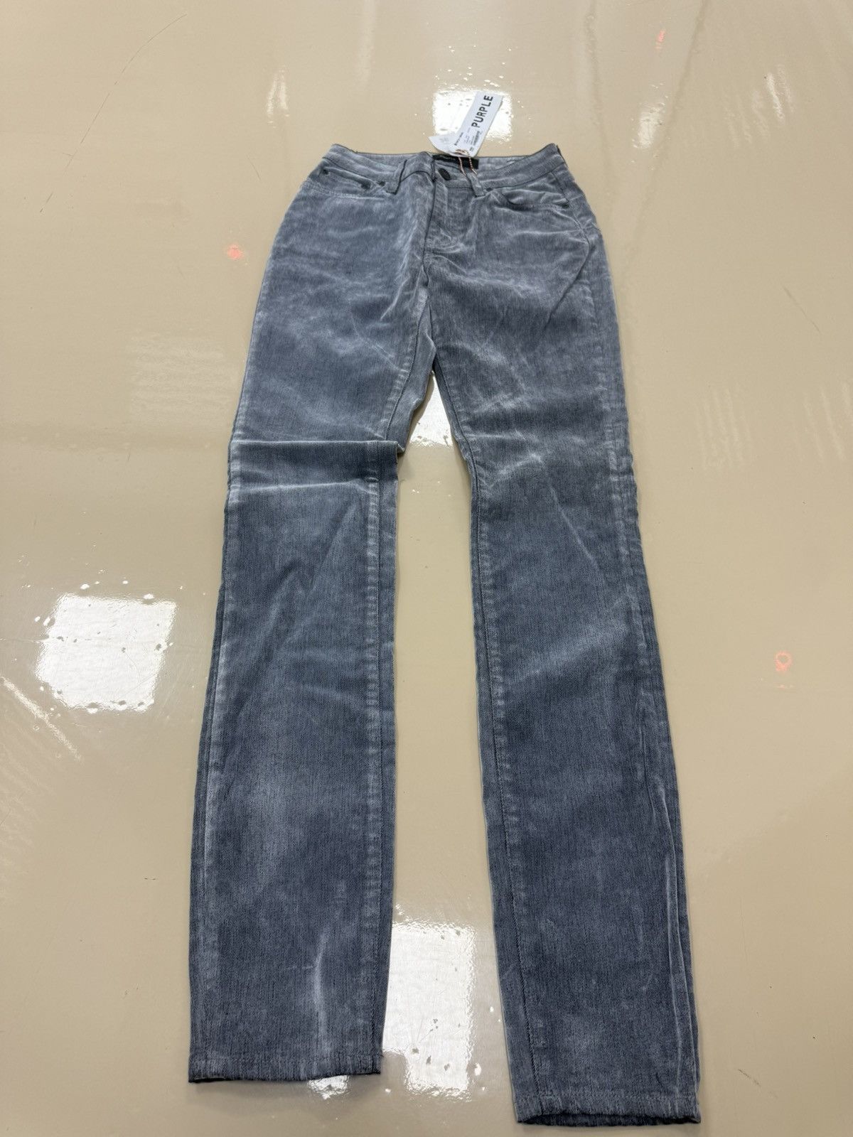 Other Purple Brand Skinny Flock Jeans Size 26" / US 2 / IT 38 - 1 Thumbnail