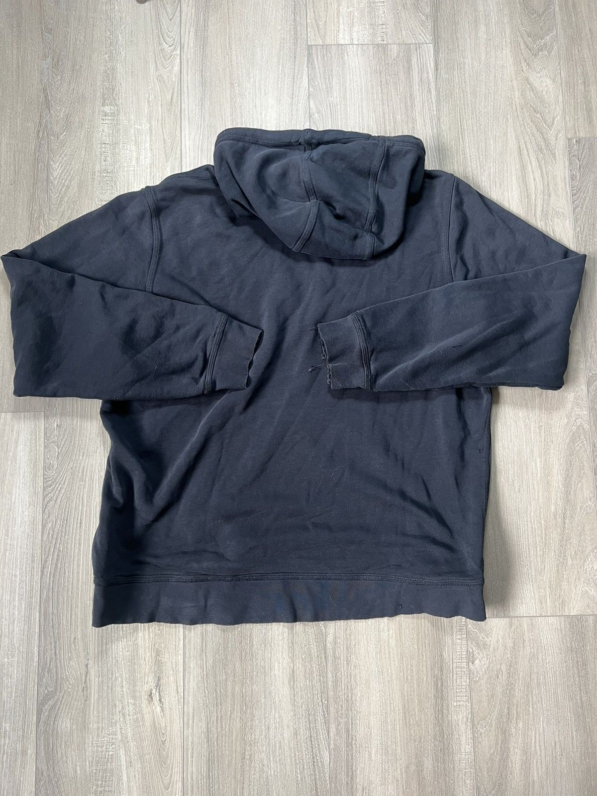 Nike Vintage Y2K Distressed Nike Spellout Faded Hoodie Sweatshirt Size US XL / EU 56 / 4 - 4 Thumbnail