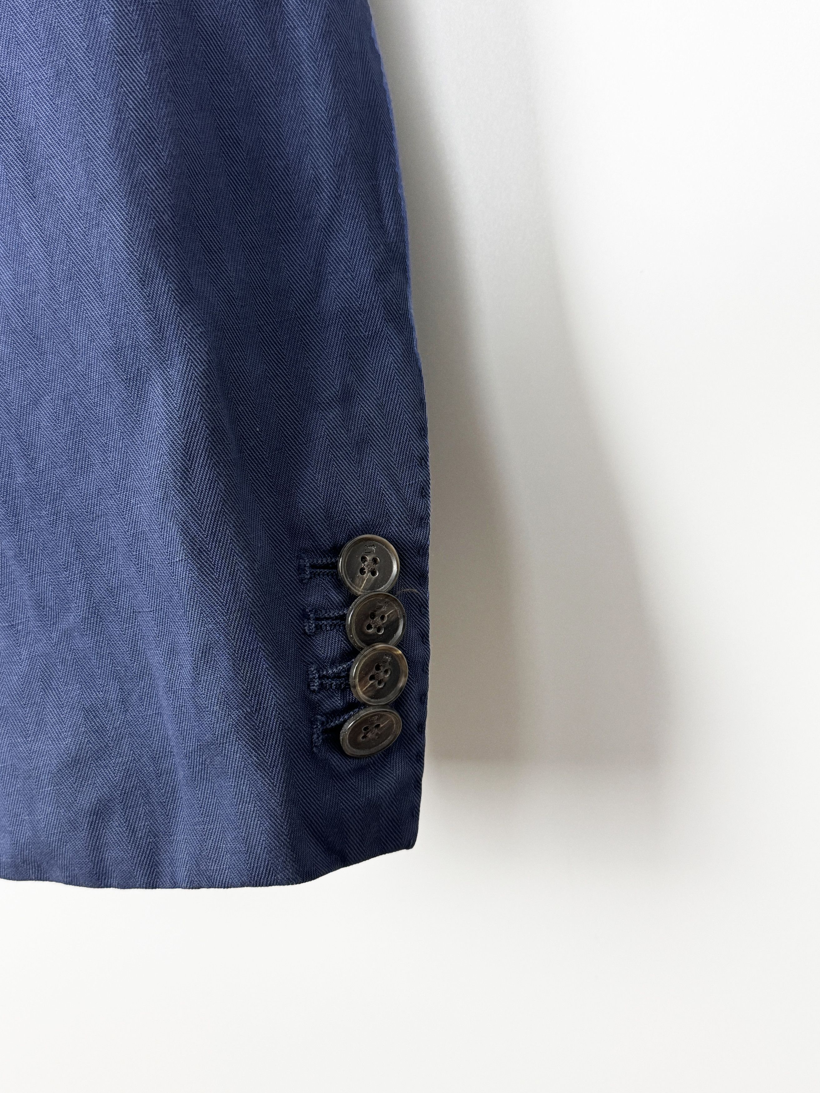 Scotch & Soda NWT RRP300$ Scotch Soda Linen Bouble Breasted Blazer Size 48 Size 38R - 5 Thumbnail