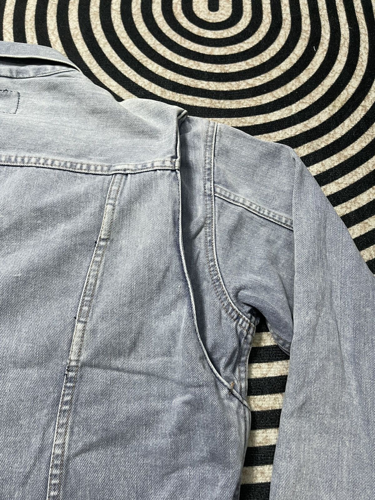 Wrangler 90s WRANGLER BLUE BELL WESTERN DENIM ZIPPER JACKET Size L / US 10 / IT 46 - 20 Thumbnail