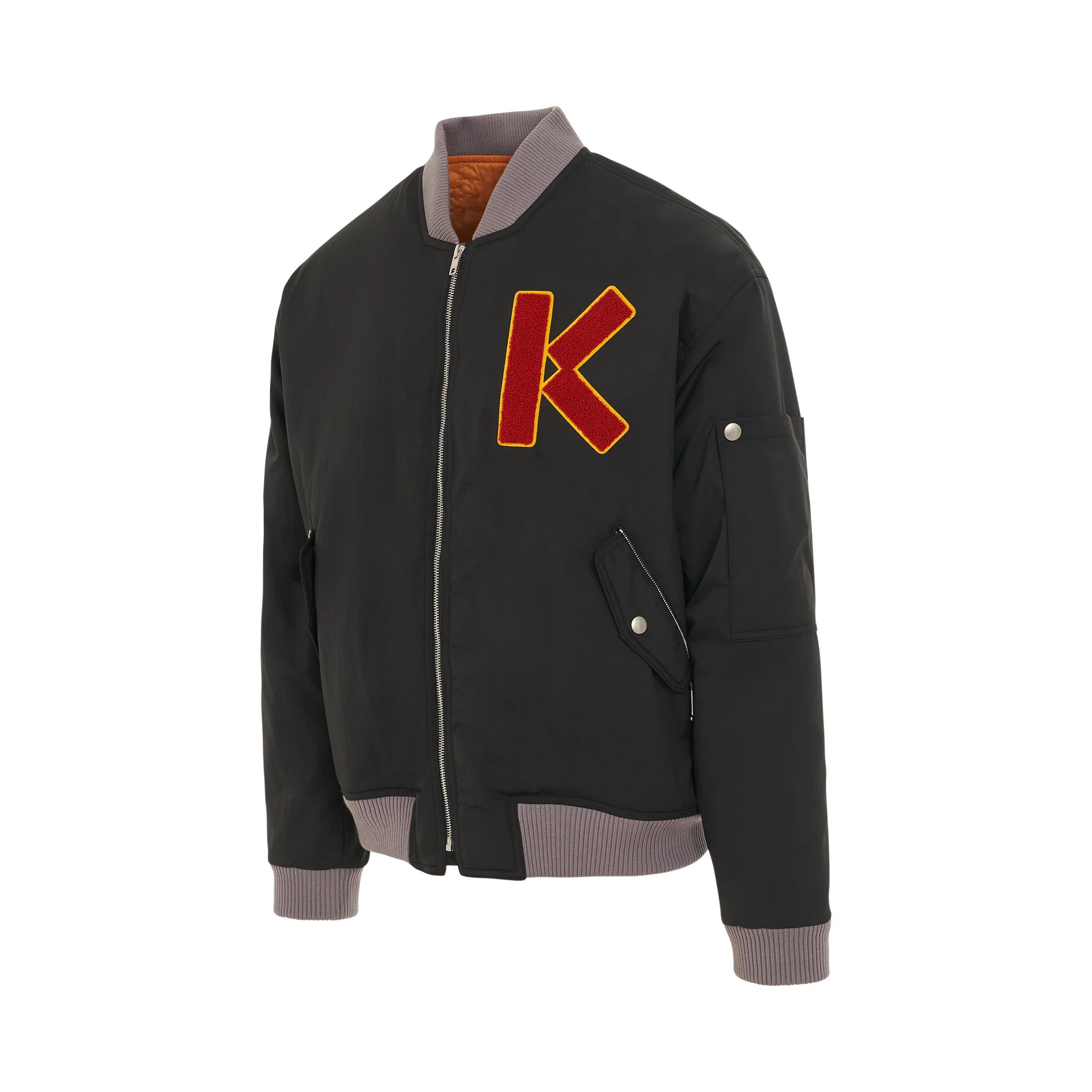 Kenzo o1mris0824 Bomber Jacket in Black Size US L / EU 52-54 / 3 - 2 Thumbnail