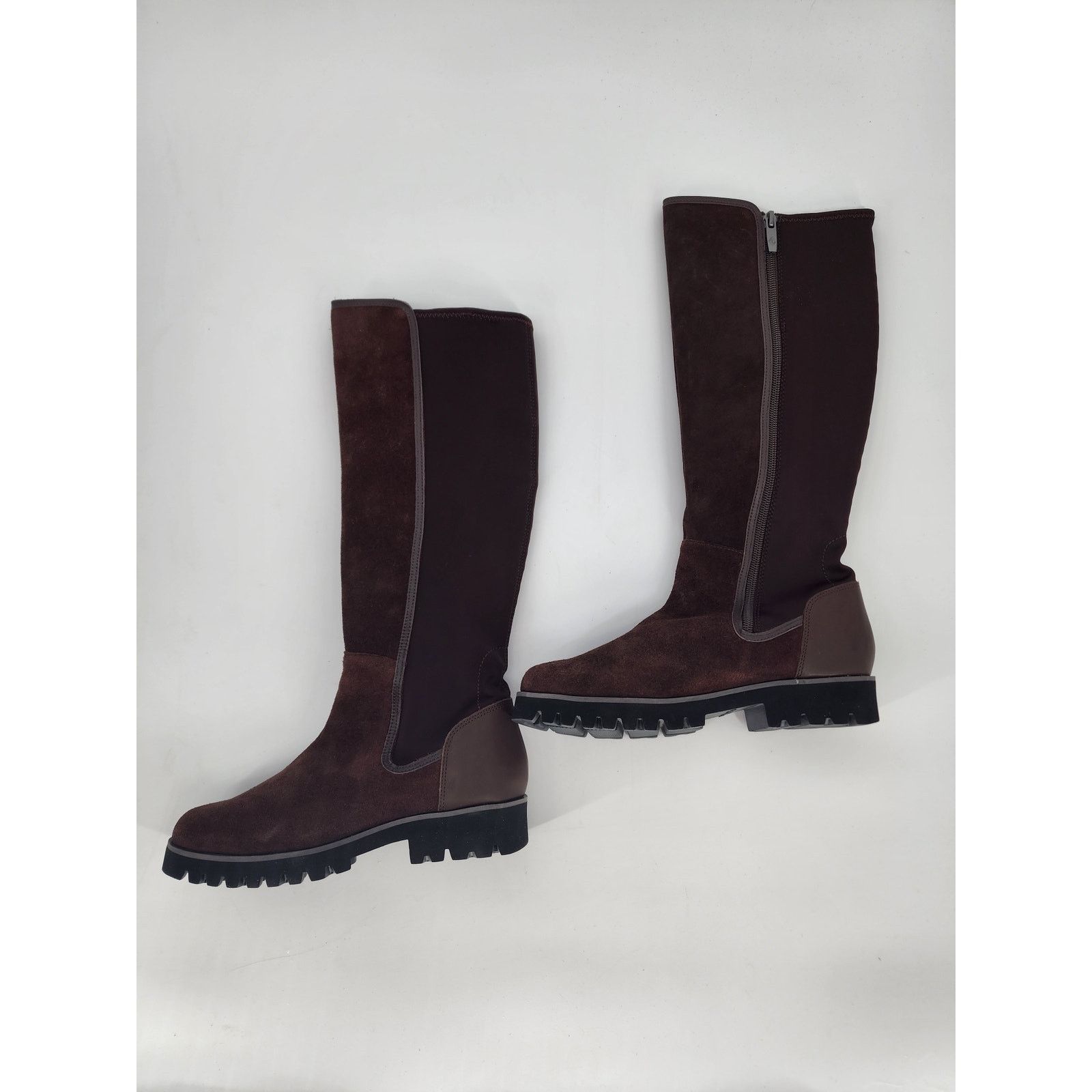 Donald Pliner Donald Pliner Erwincs Leather Knee High Brown Boots Size 5.5 Size US 5.5 / IT 35.5 - 12 Thumbnail