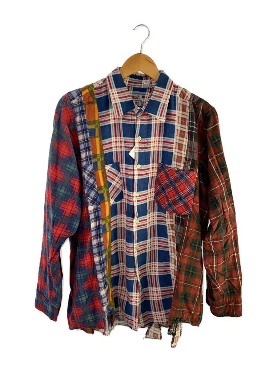 Needles Oversized Rebuild 7-Cut Flannel Shirt Size US M / EU 48-50 / 2 - 1 Thumbnail