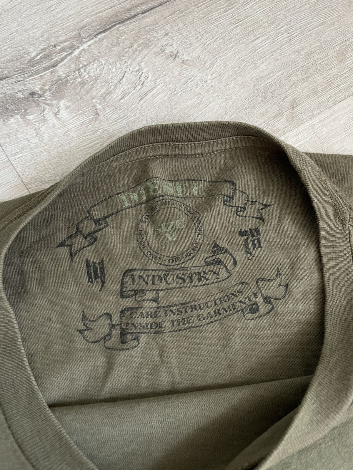 20471120 × Diesel Y2k Cyber Longsleeve Diesel Industry Vintage 2000s Punk Rock Size US M / EU 48-50 / 2 - 6 Thumbnail