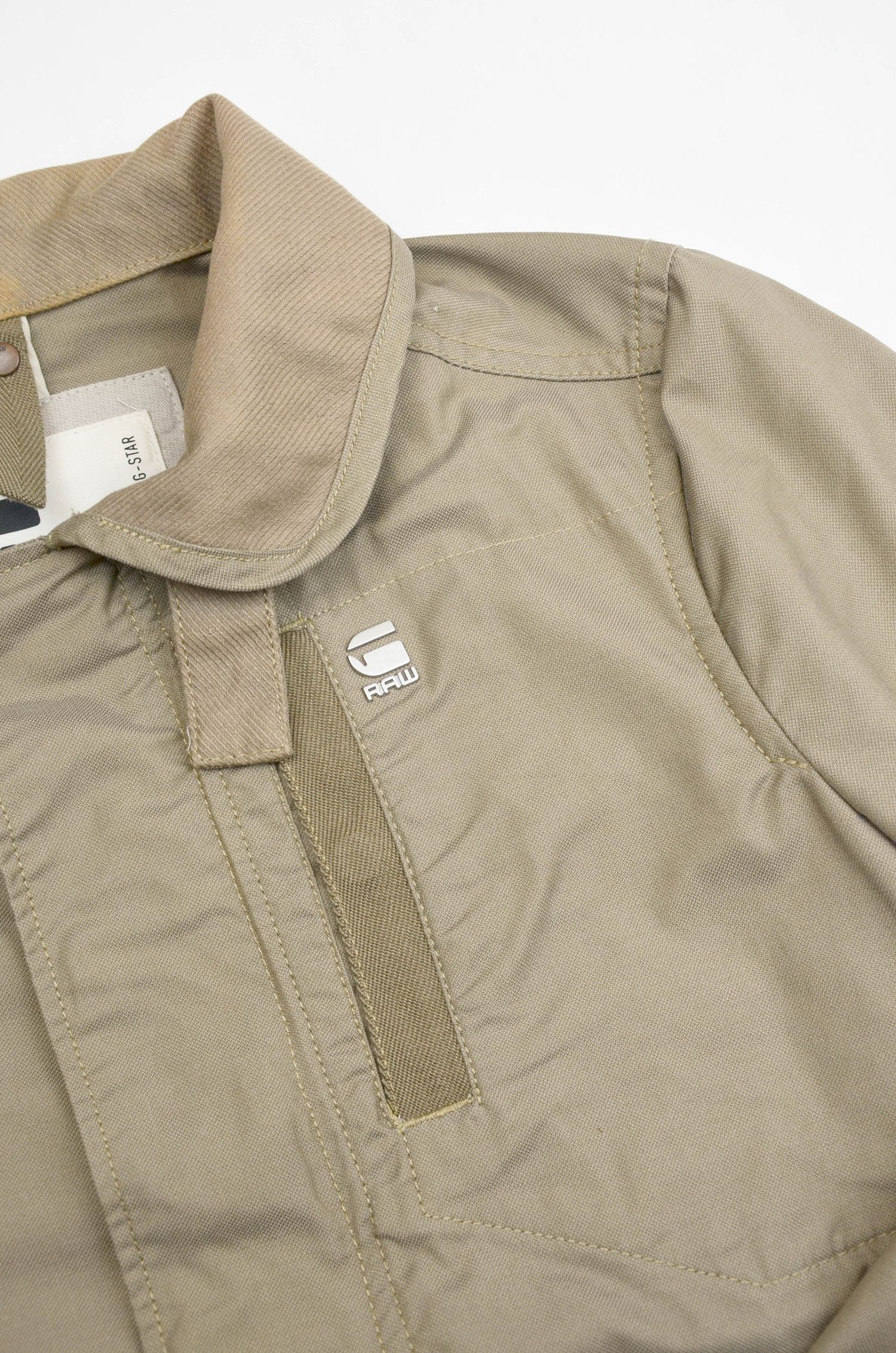G-Star G-Star RAW Garber Gunner Beige Trench - Size S Size US S / EU 44-46 / 1 - 6 Thumbnail