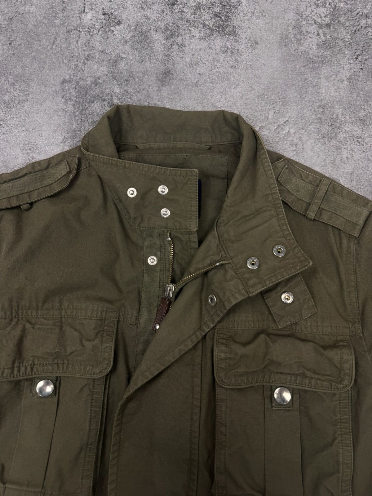 Hackett Hackett London Men Field Jacket Khaki Size S Size US S / EU 44-46 / 1 - 9 Thumbnail