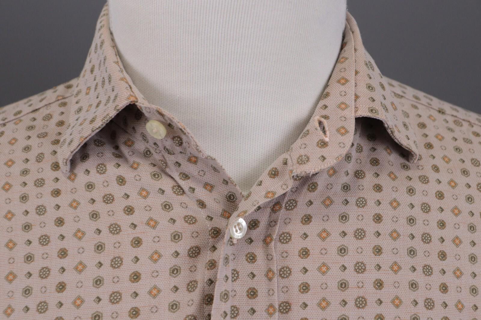 Etro Etro Milano Brown Printed Linen Button Down Shirt Size 40 Size US M / EU 48-50 / 2 - 4 Thumbnail