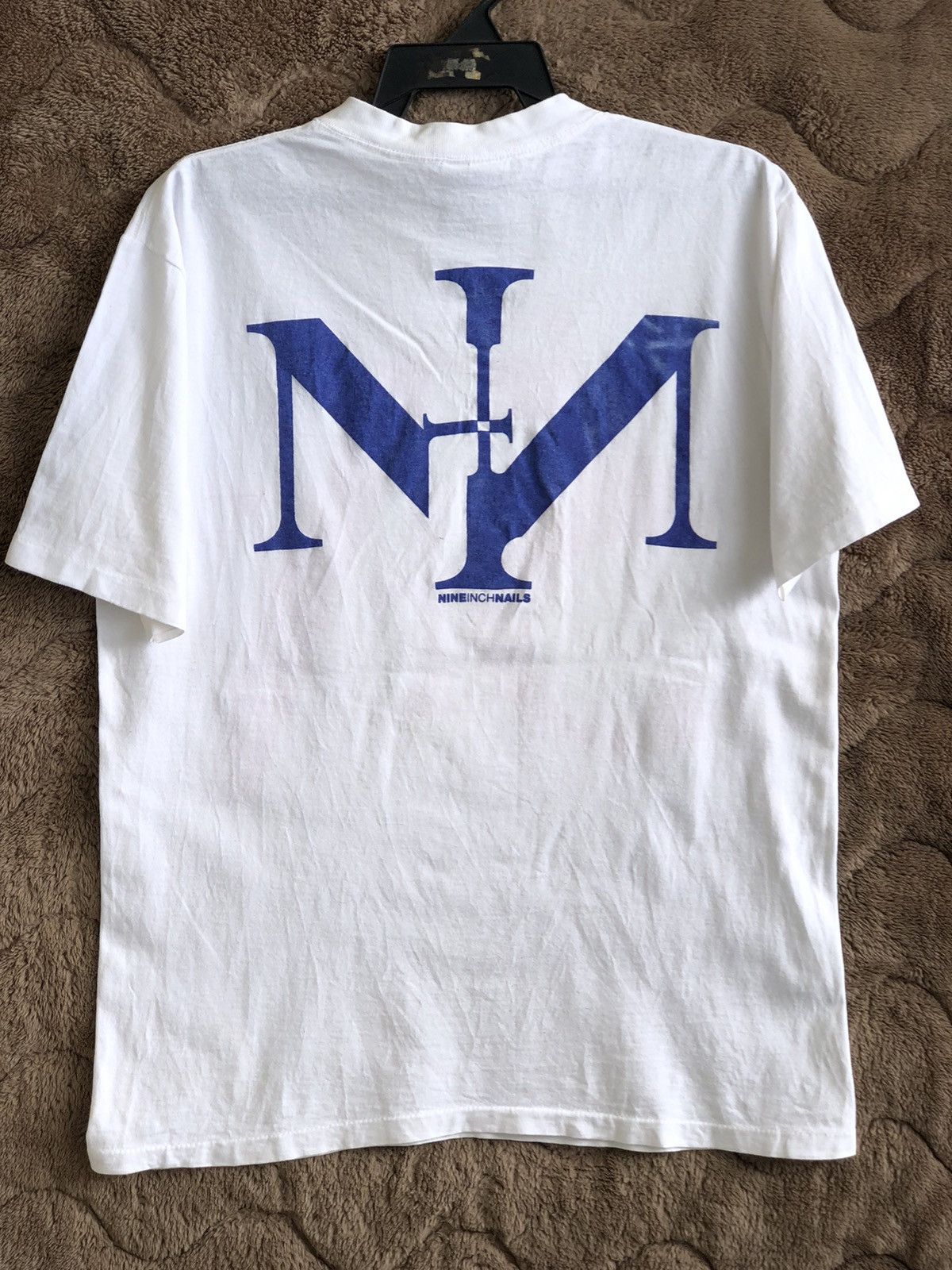 Band Tees Vintage 90s NINE INCH NAIL Sin Band Tee Size US L / EU 52-54 / 3 - 2 Thumbnail