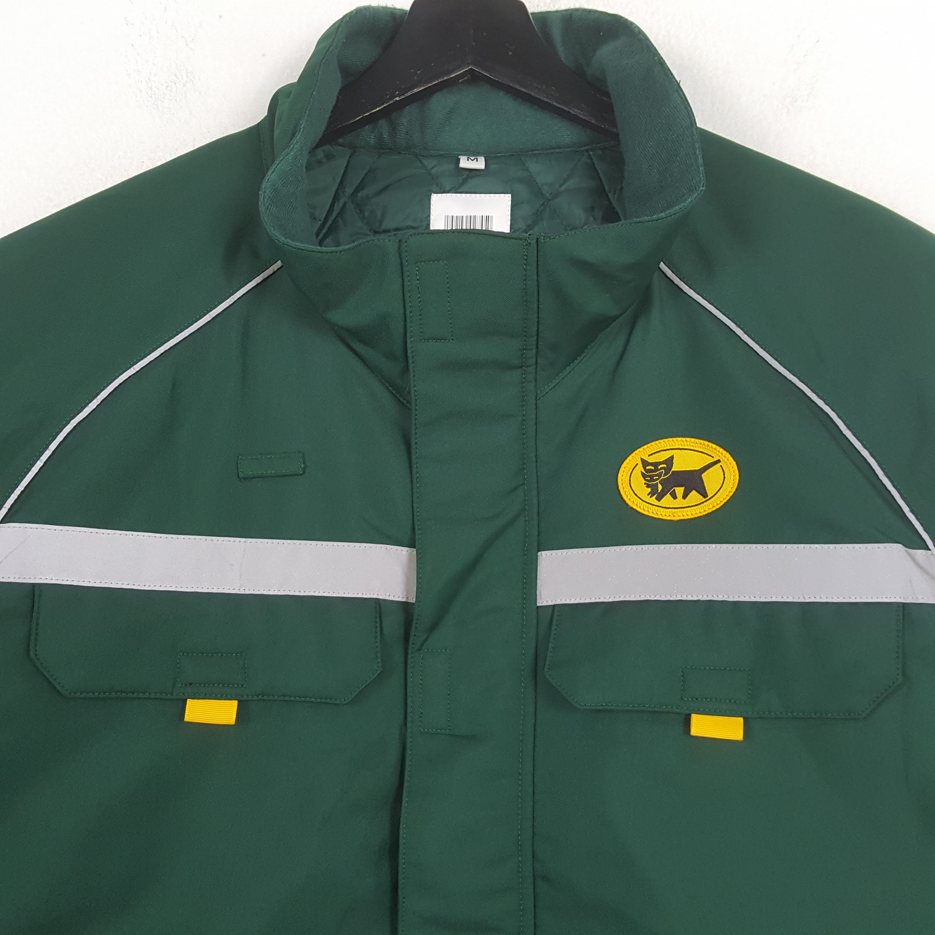Vintage YAMATO TRANSPORT Japanese Workwear Jacket C290N21 Size US L / EU 52-54 / 3 - 2 Thumbnail