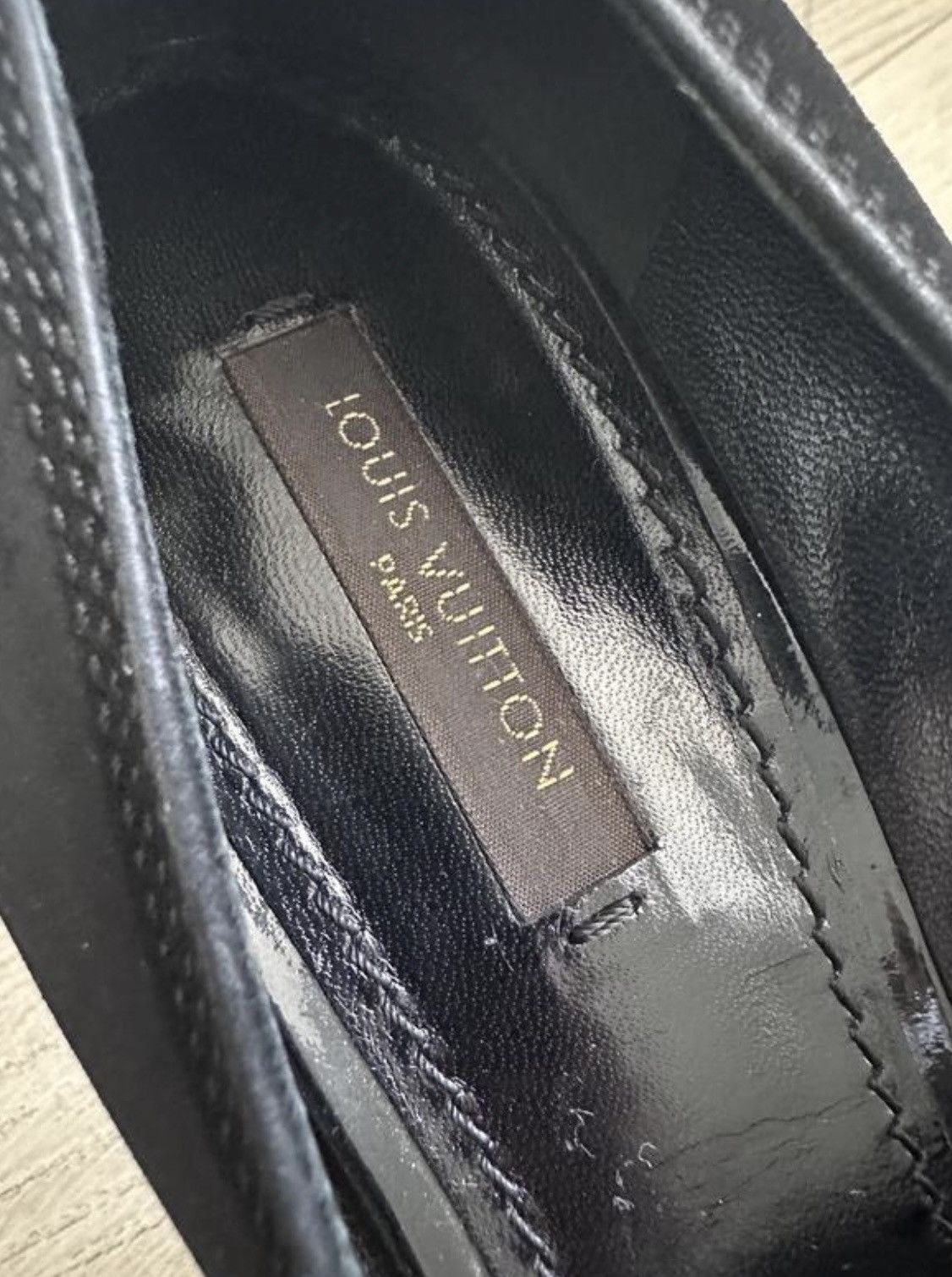 Louis Vuitton Vintage Louis Vuitton Ribbon Suede Pumps Size US 8.5 / IT 38.5 - 5 Thumbnail