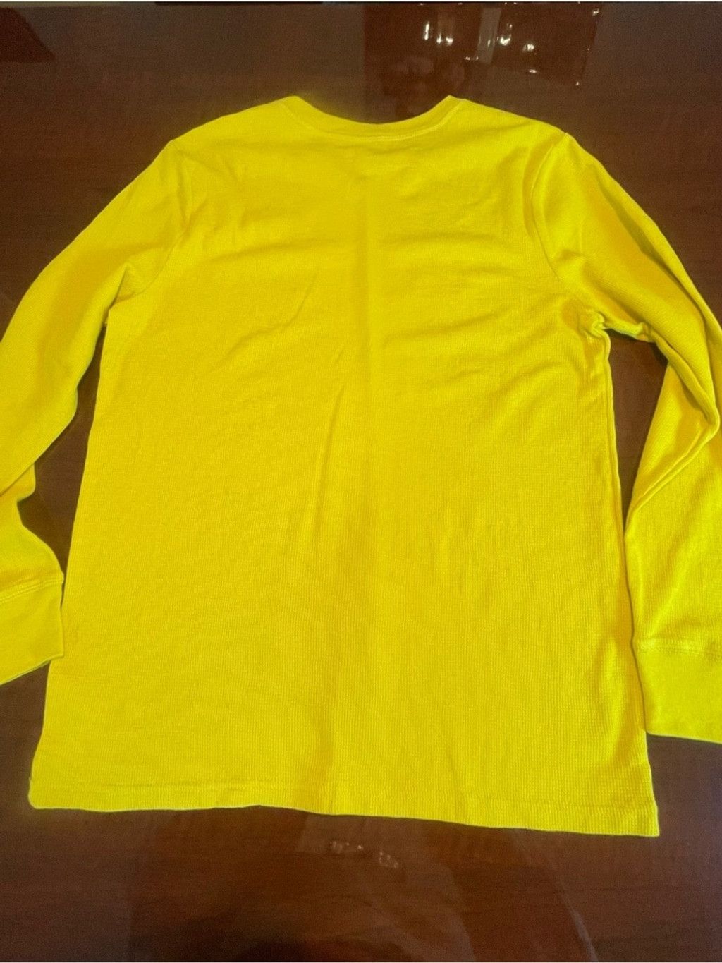 Other Cat & Jack Waffle Knit Thermal Long Sleeve Top Junior XL 16 Size US L / EU 52-54 / 3 - 8 Thumbnail