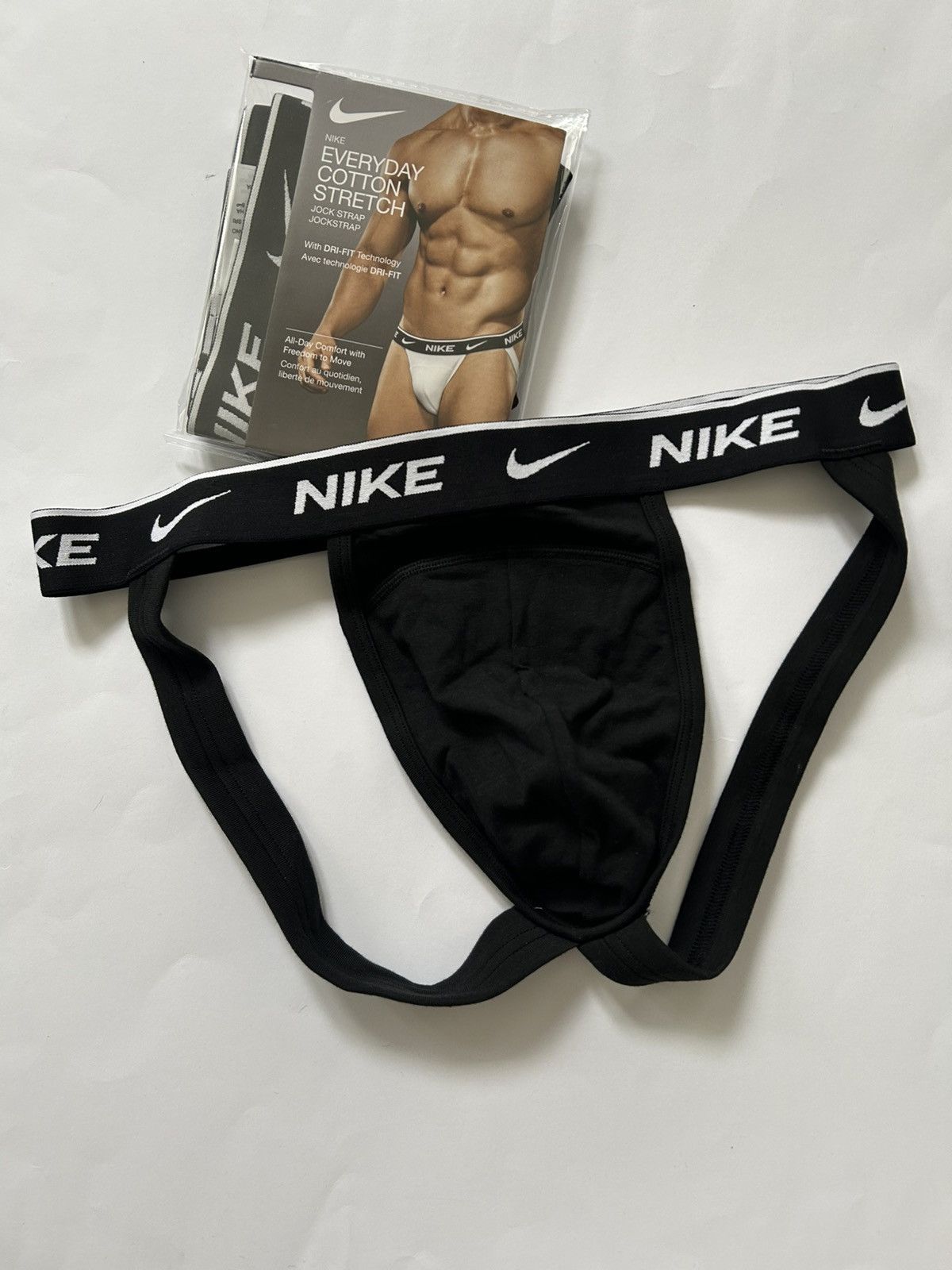 Nike Nike Everyday cotton jockstrap underwear All sizes 1 Pair Size ONE SIZE - 3 Thumbnail