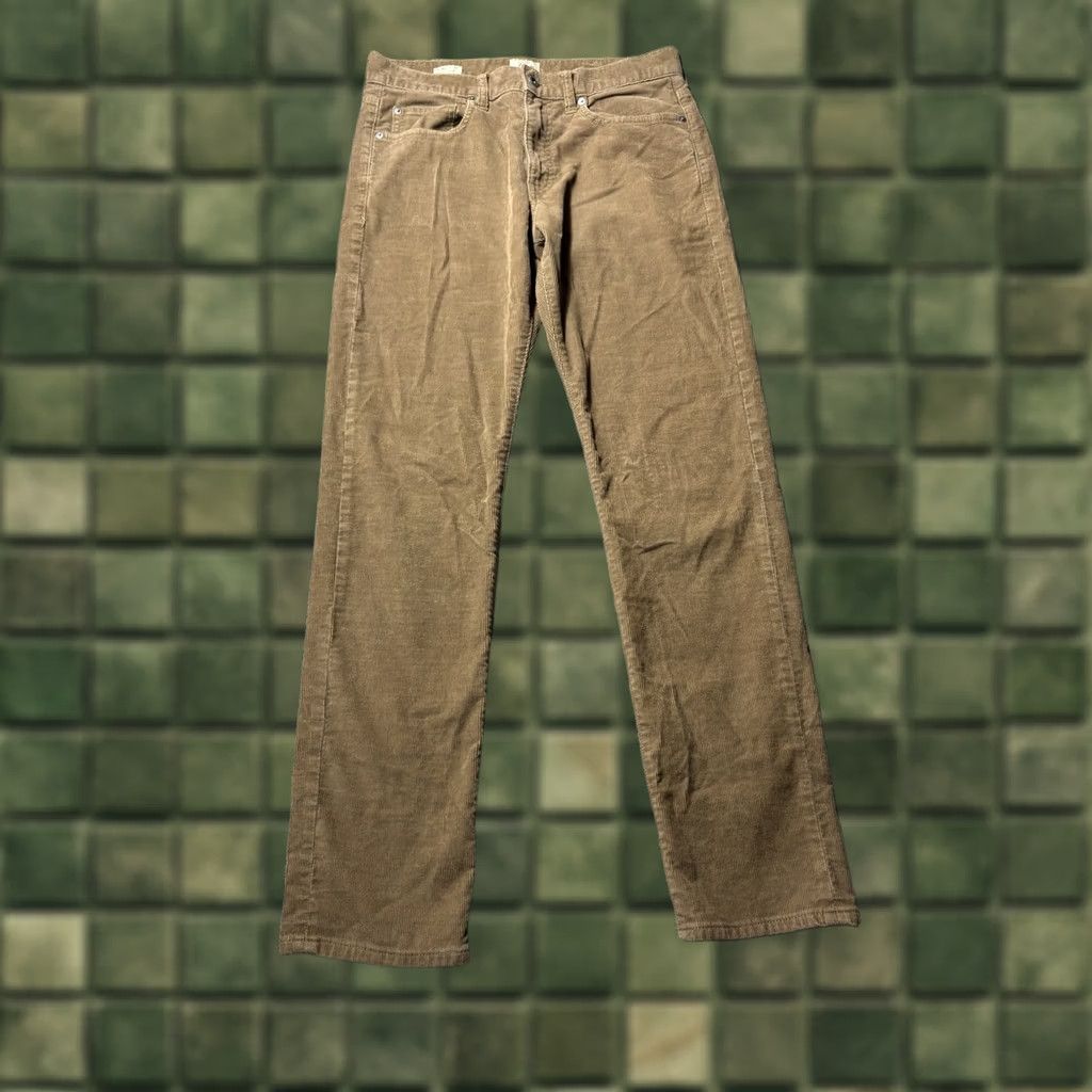 J.Crew J. Crew Corduroy Pants Mens 30x32 Brown Straight Retro 770 Grunge Preppy 90s Mens Size US 30 / EU 46 - 1 Thumbnail