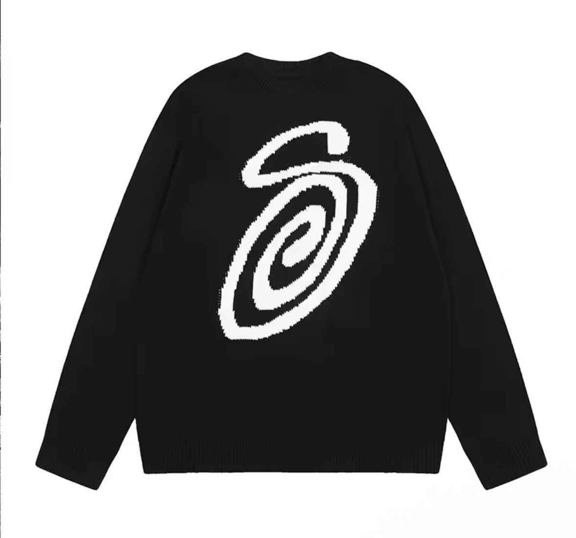 Other Street Vintage Retro Creative Letter S Jacquard Knitwear Size US XL / EU 56 / 4 - 1 Thumbnail
