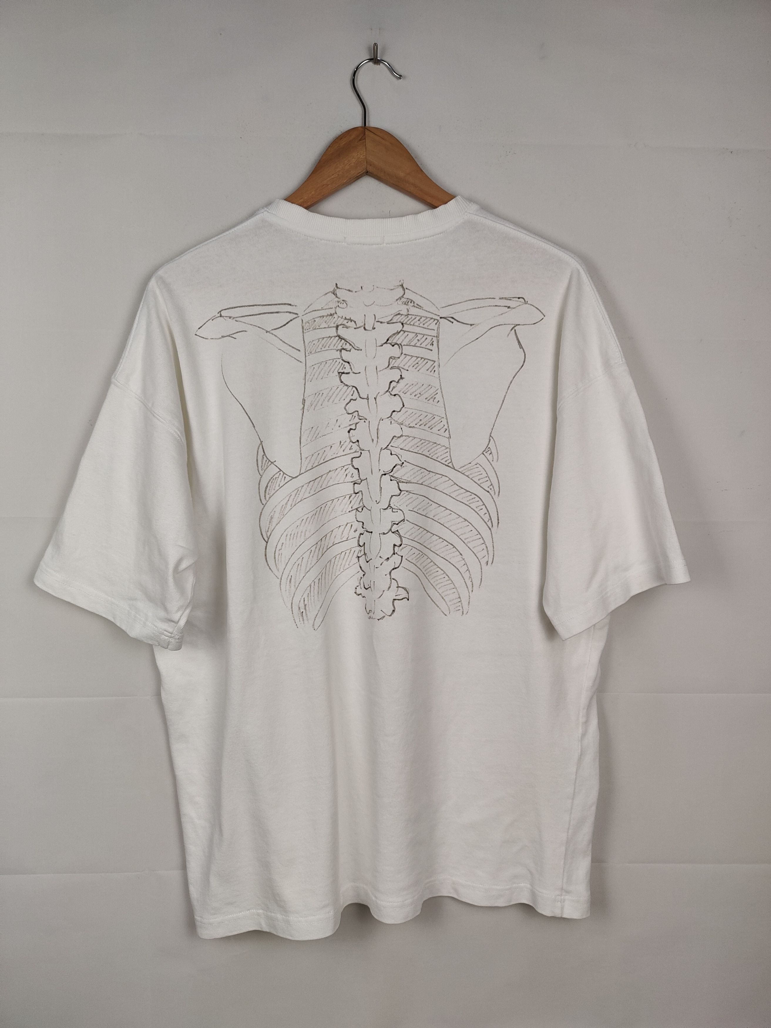 Japanese Brand Human Skeleton Shirt Size US L / EU 52-54 / 3 - 5 Thumbnail