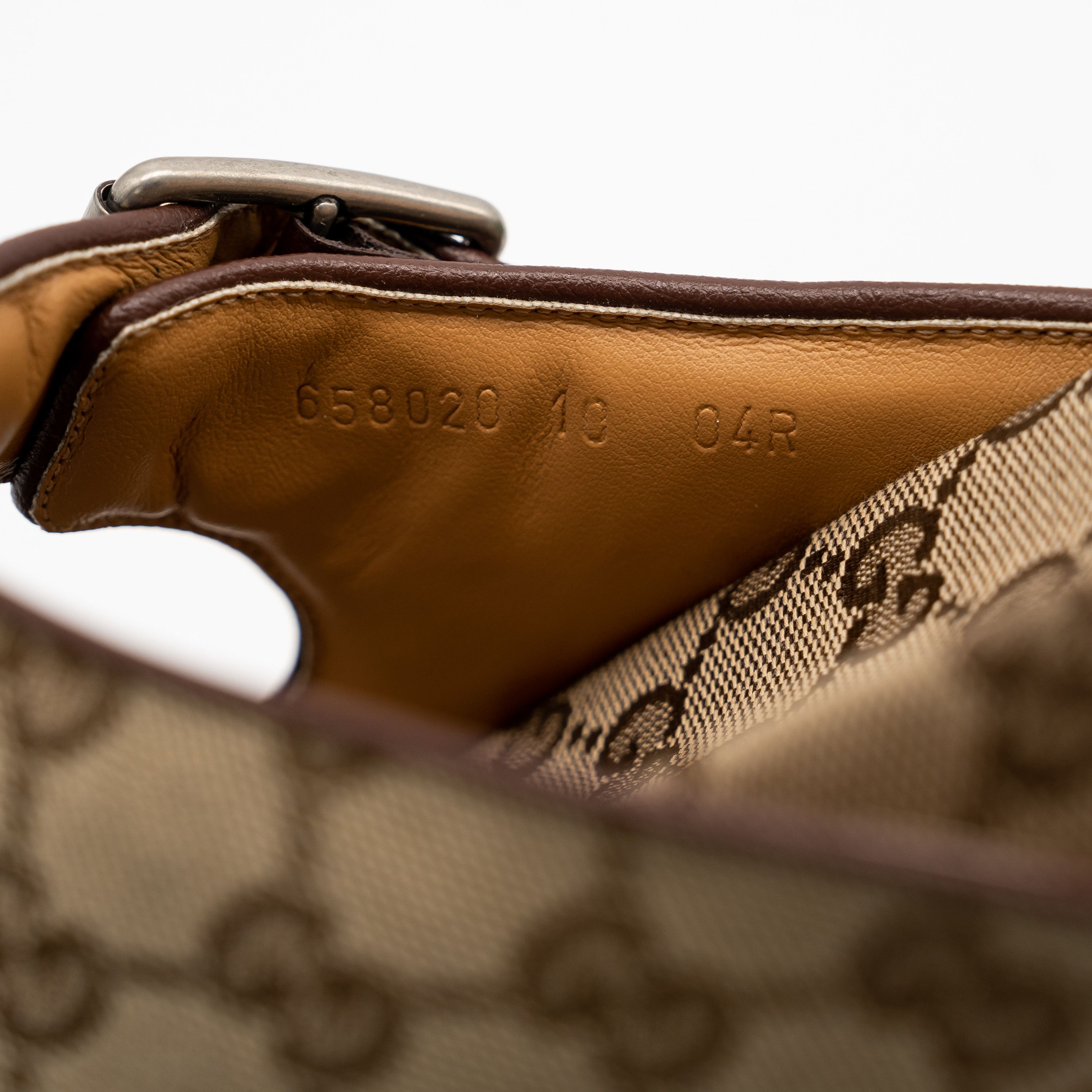 Gucci 10G 10.5 US Gucci GG Canvas Slide Sandals Straps Beige Brown Size US 10.5 / EU 43-44 - 9 Thumbnail