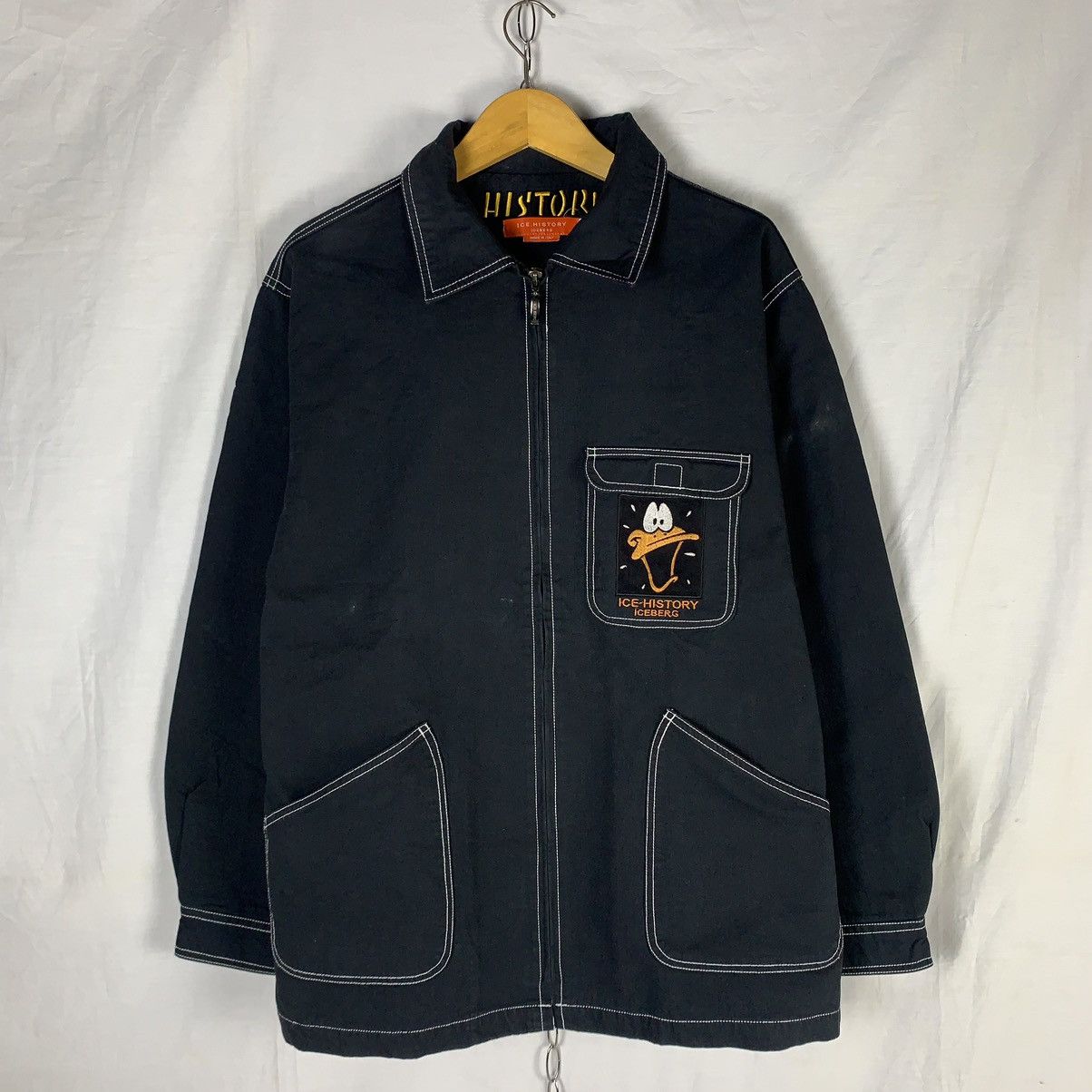 Iceberg Vintage Iceberg History Jacket Grailed