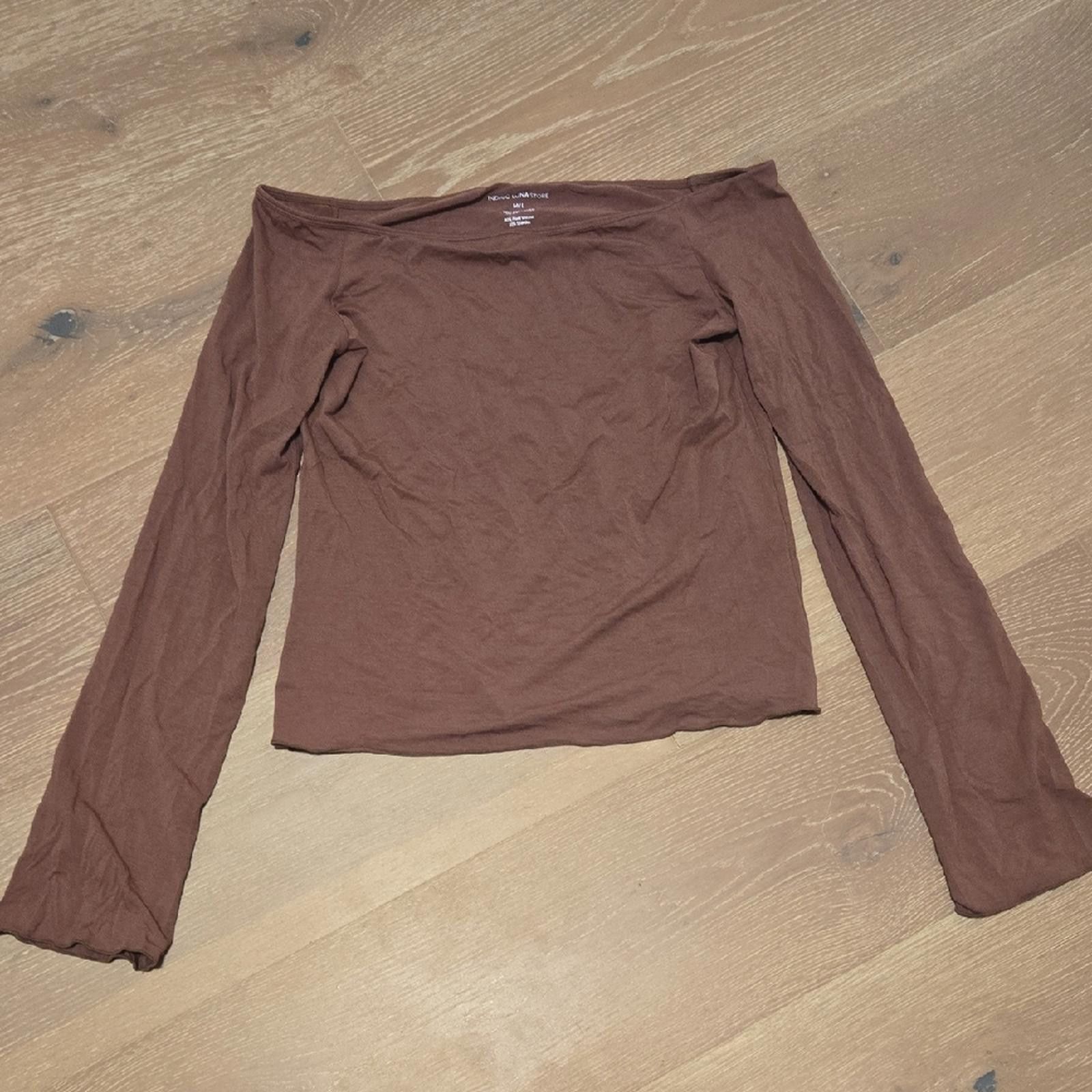 Other Indigo Luna Longsleeve In Chocolate M/L Size S / US 4 / IT 40 - 1 Thumbnail