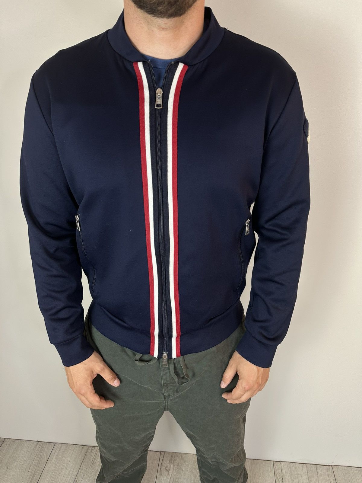 Moncler Moncler Maglia Cardigan Zip Size US XL / EU 56 / 4 - 4 Thumbnail