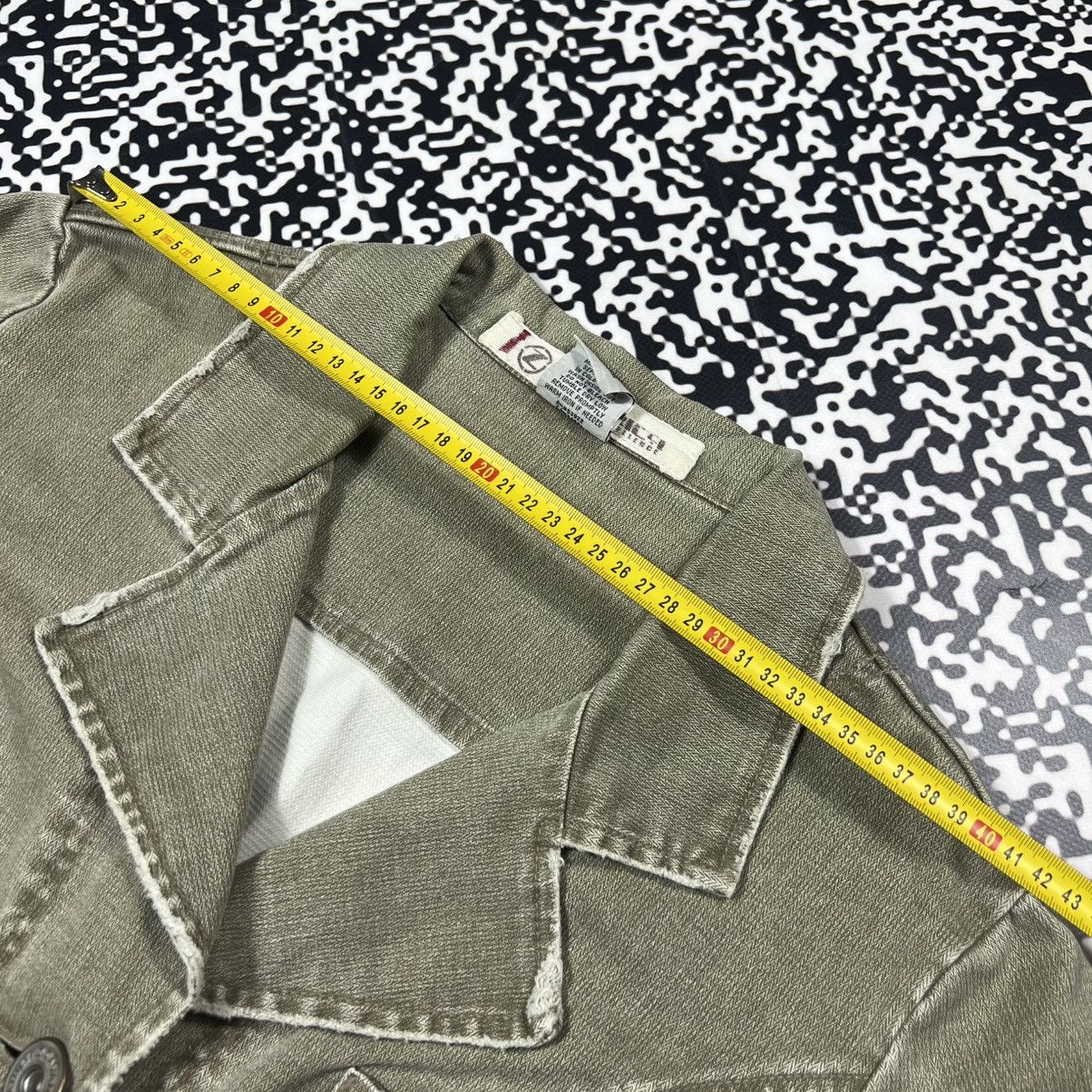 Japanese Brand Vintage Y2K Z Cavaricci Military Distressed Blazer Japanese Size S / US 4 / IT 40 - 20 Thumbnail