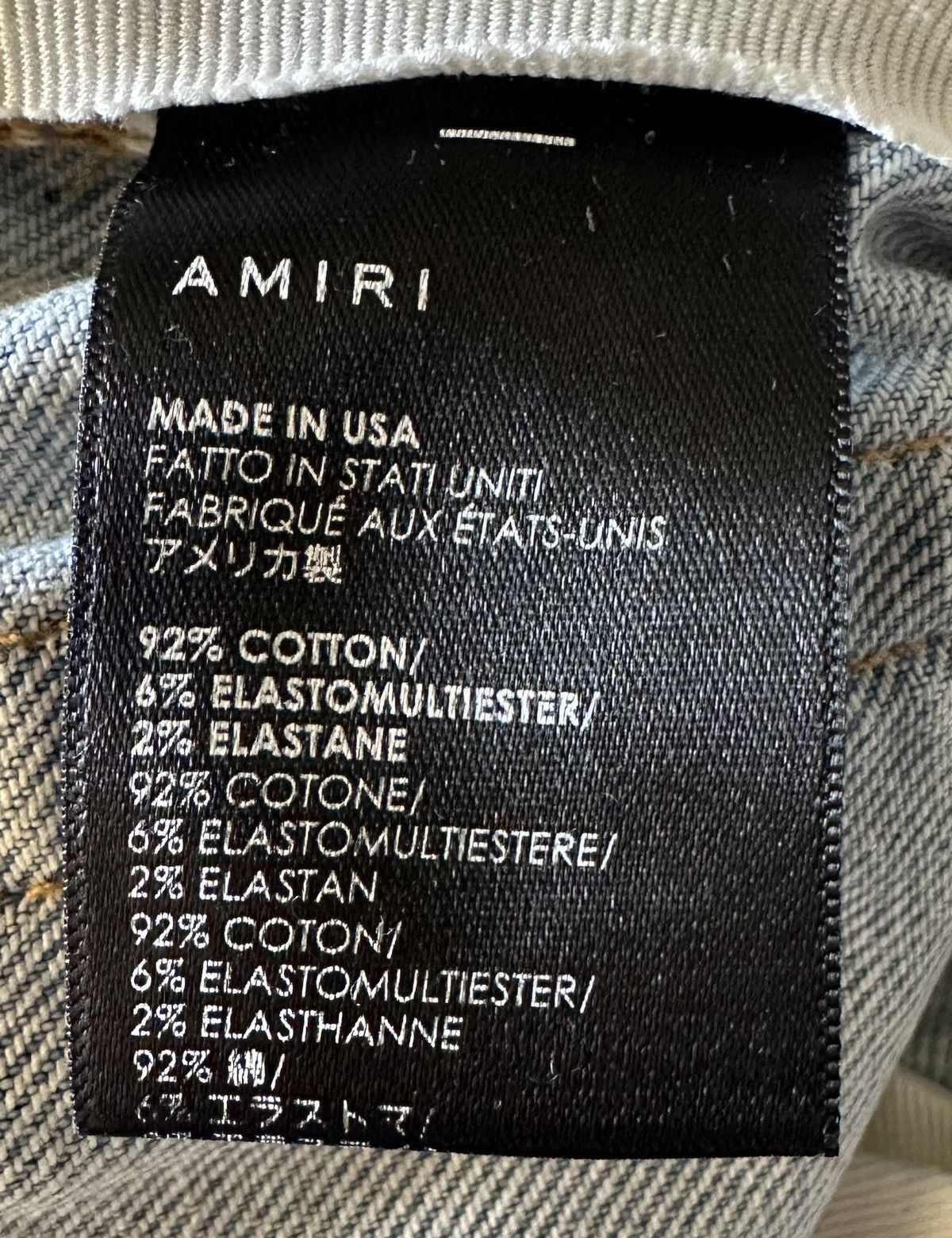 Amiri AMIRI Jeans Size US 32 / EU 48 - 5 Thumbnail