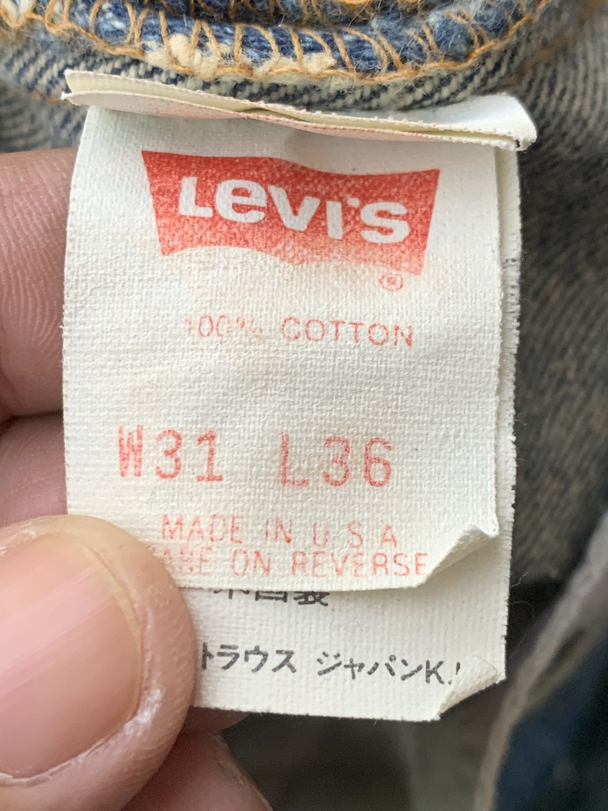 Levi's Vintage 90s Levi's 501 made in USA 🇺🇸. Size US 29 - 5 Thumbnail