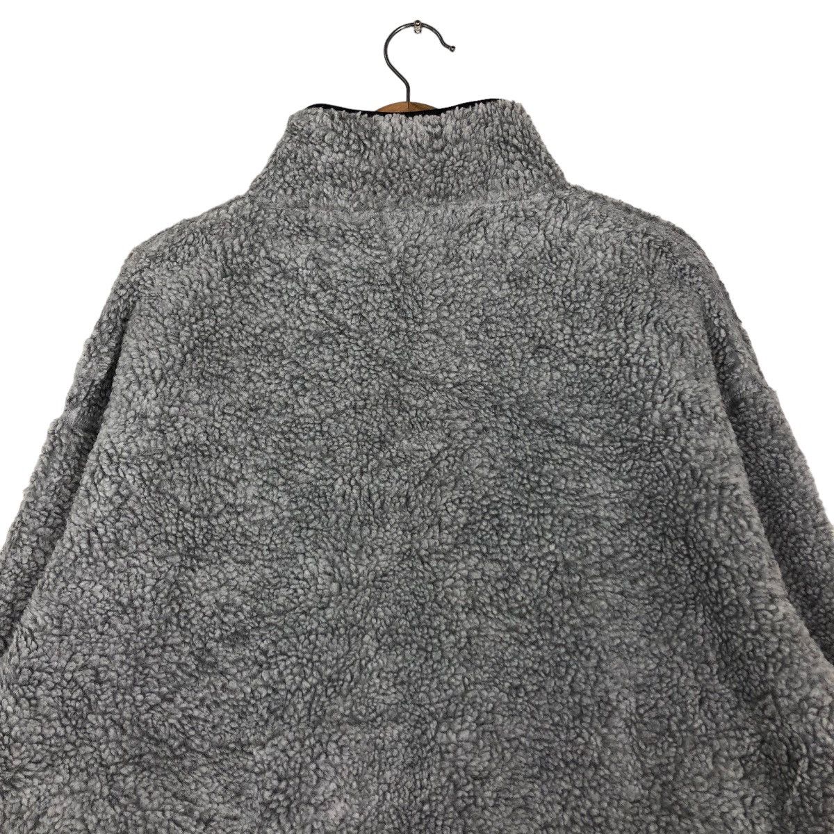 Adidas 🔥Vintage Dip Pile Fleece Zipper Jacket Adidas Size US L / EU 52-54 / 3 - 9 Thumbnail