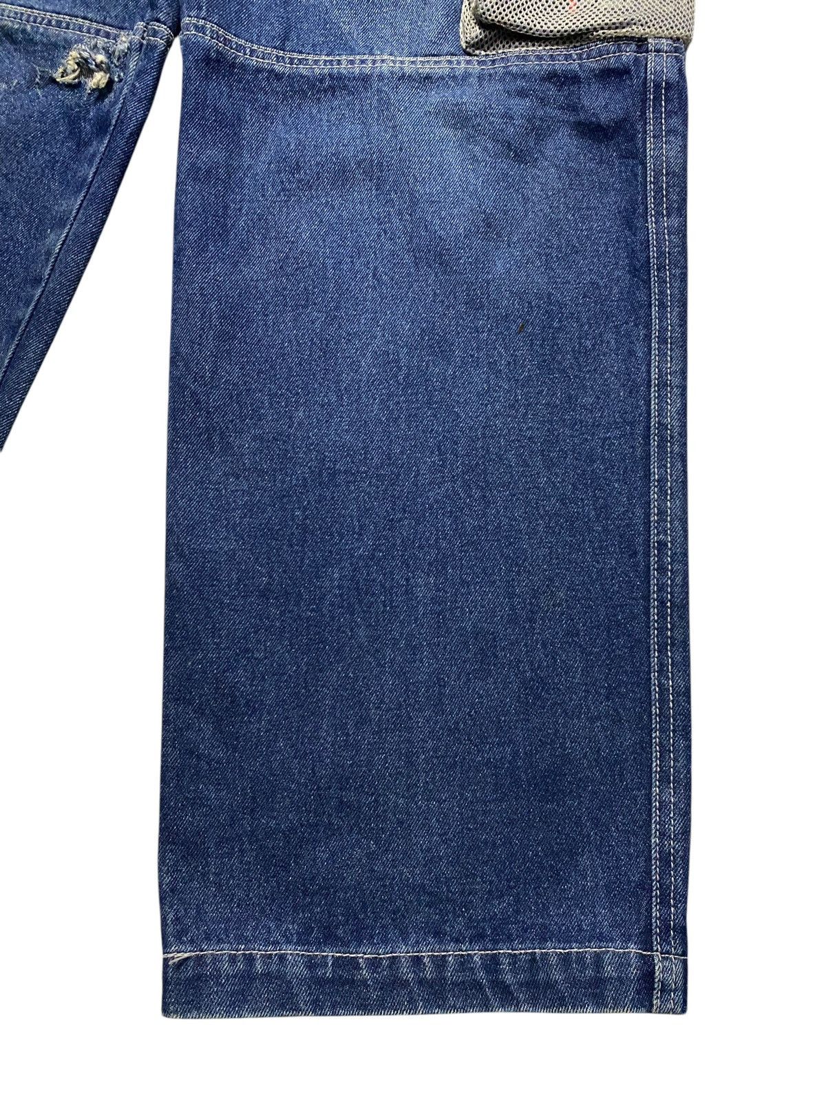 Ecko Unltd. Vintage Ecko Function Super Baggy Cargo Like Jnco Jeans Size US 33 - 6 Thumbnail