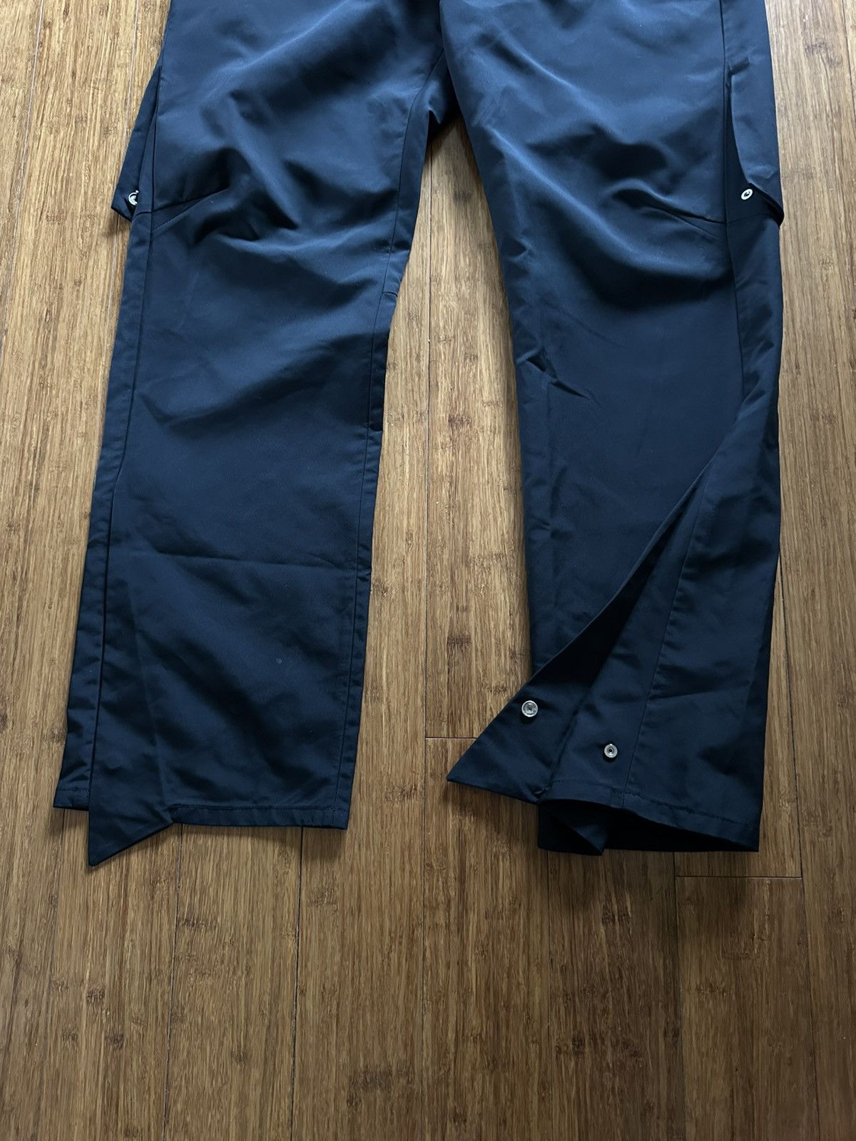 Japanese Brand Korean Designer Black Mudule Pants Size US 30 / EU 46 - 4 Thumbnail