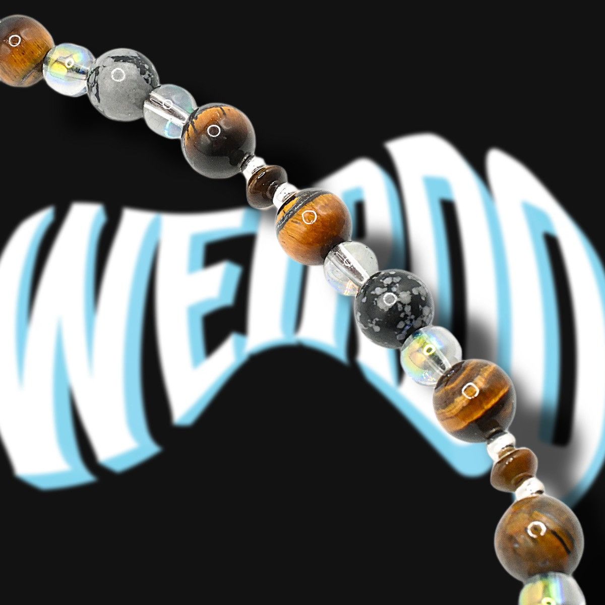 Handmade Weirdo Things Film Cooper Tiger Shadow pearl chain Necklace Size ONE SIZE - 10 Thumbnail