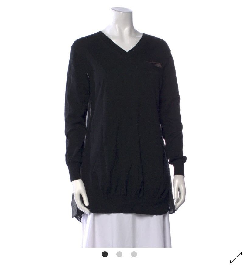 Sacai Sacai Luck Switching Knit Sweater Size XS / US 0-2 / IT 36-38 - 2 Thumbnail