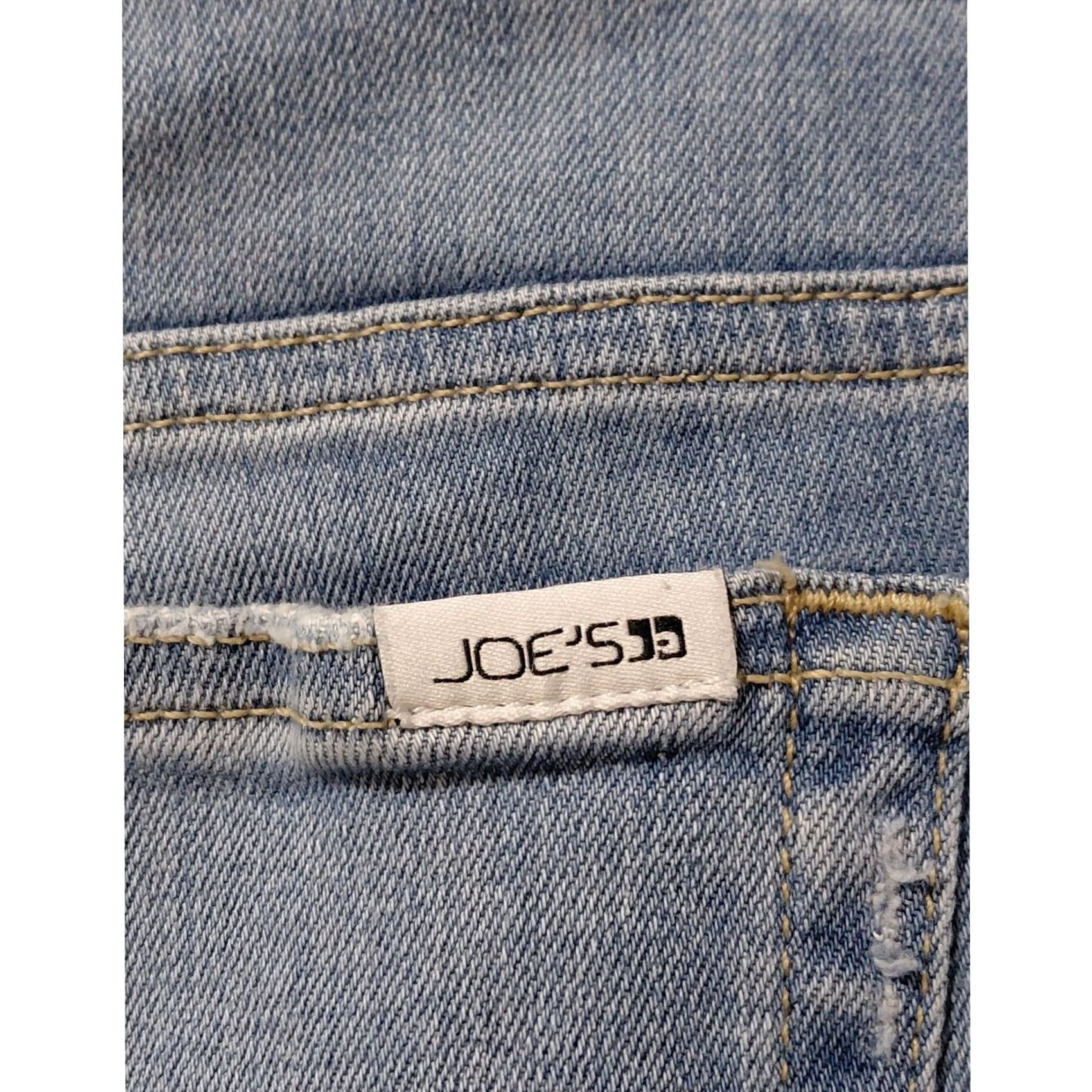 Vintage Joe's Jeans Women Blue Ankle Slim Size 28 Solid Denim Size 28" / US 6 / IT 42 - 3 Thumbnail