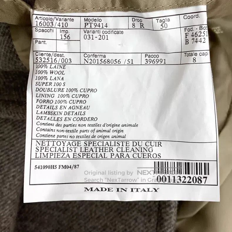 Hermes Hermes Caramel Wool Notched Collar Long Sleeve Overcoat Size US M / EU 48-50 / 2 - 6 Thumbnail