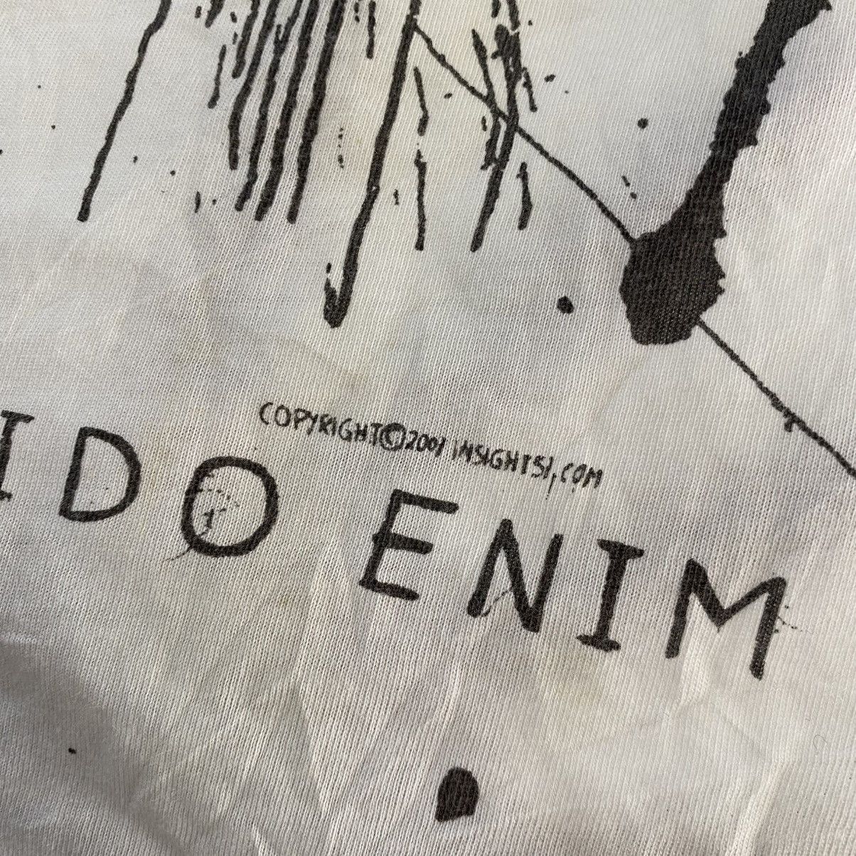 Insight × Vintage Insight Cupido Enim Vita Cross 2009 t-shirt white M/L Size US L / EU 52-54 / 3 - 9 Thumbnail