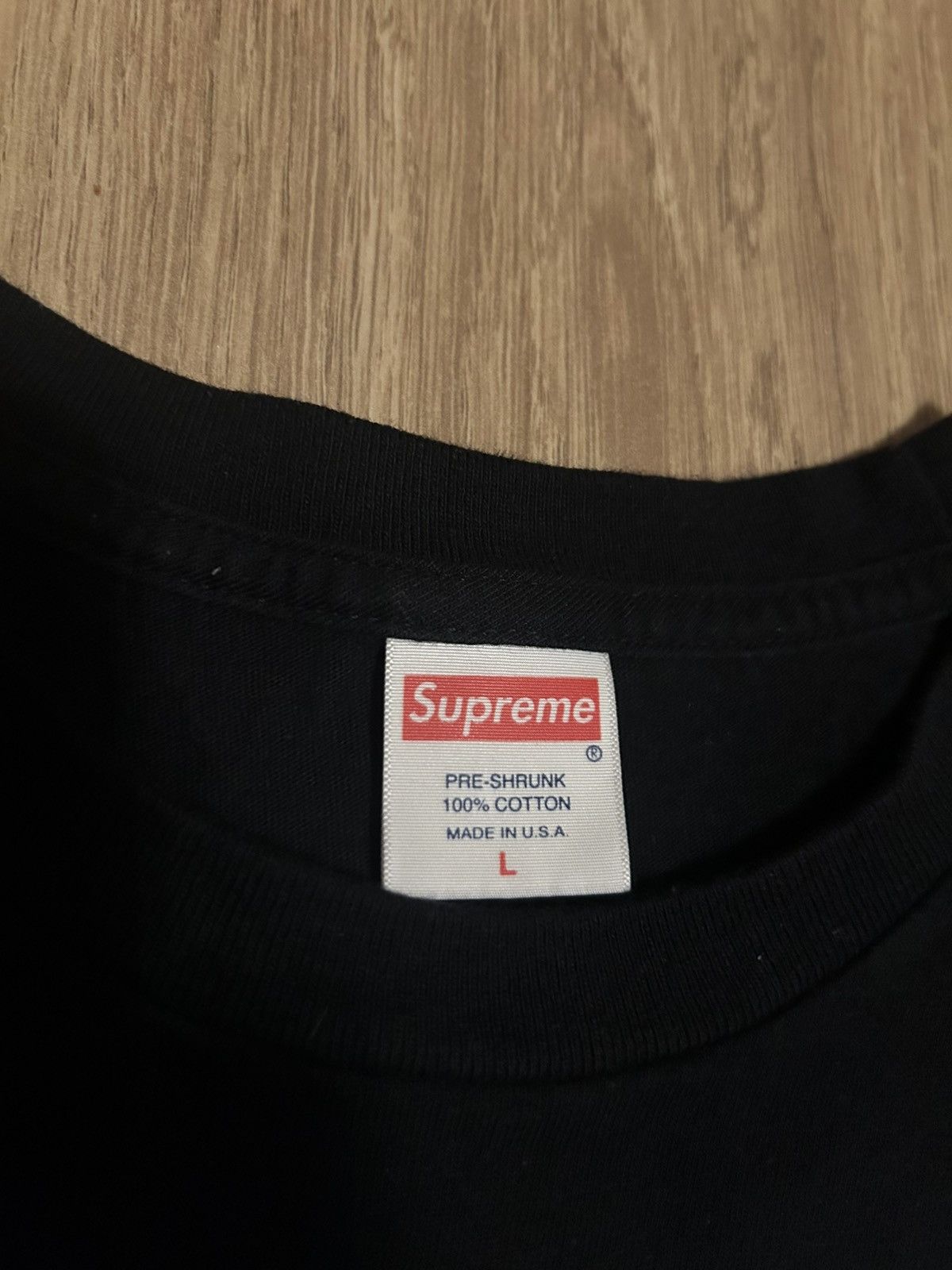 Supreme SUPREME Men’s Black and Green T-shirt Size US L / EU 52-54 / 3 - 3 Thumbnail
