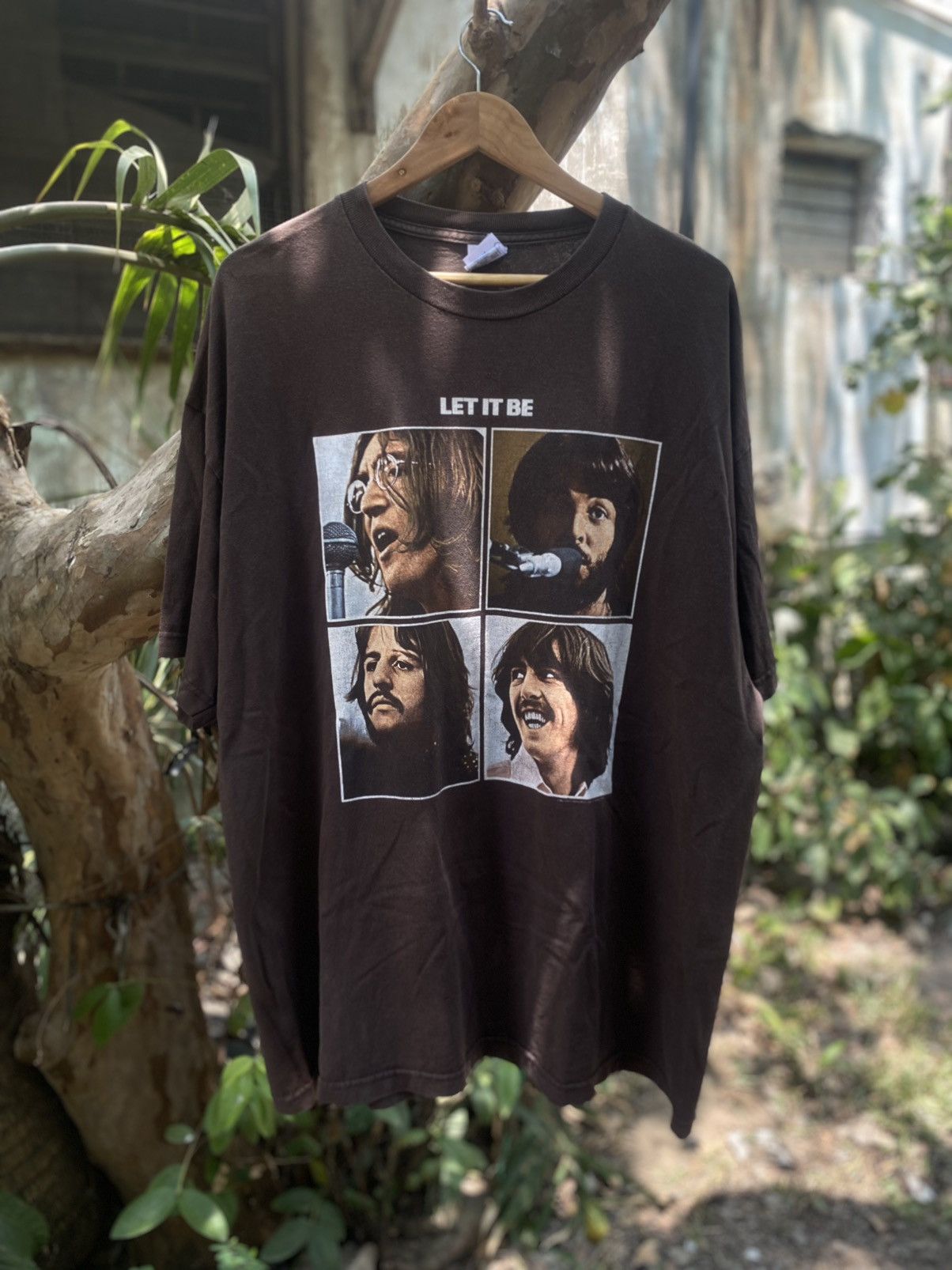 Vintage Early 00’s The Beatles Let It Be Album Cover Size US XXL / EU 58 / 5 - 1 Thumbnail