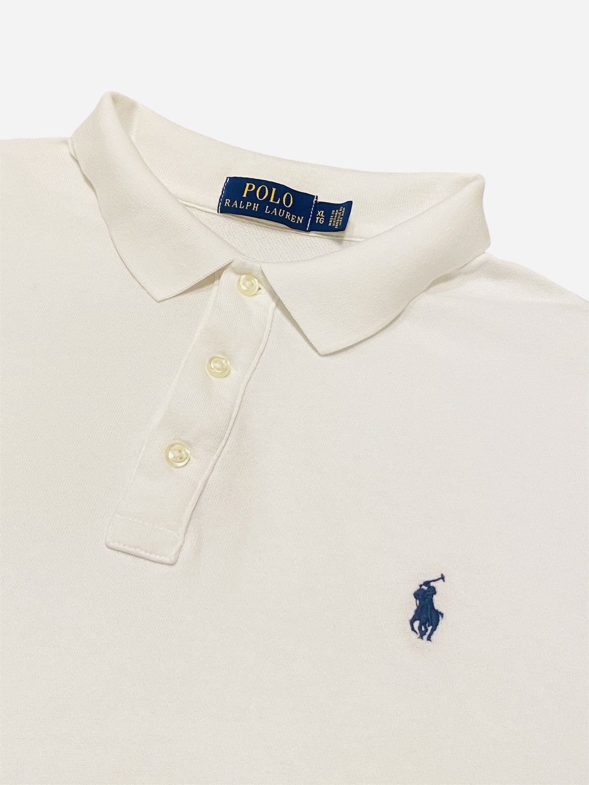 Polo Ralph Lauren White Classic Polo Ralph Lauren Size US XL / EU 56 / 4 - 2 Thumbnail