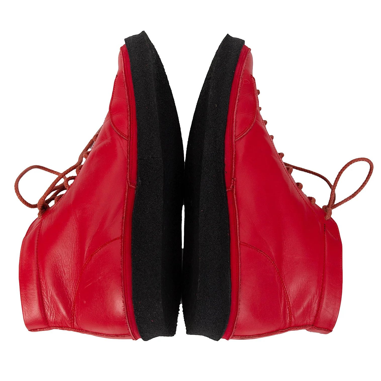 Yohji Yamamoto Yohji Yamamoto Crepe Sole Leather Sneakers Size US 9 / EU 42 - 8 Thumbnail