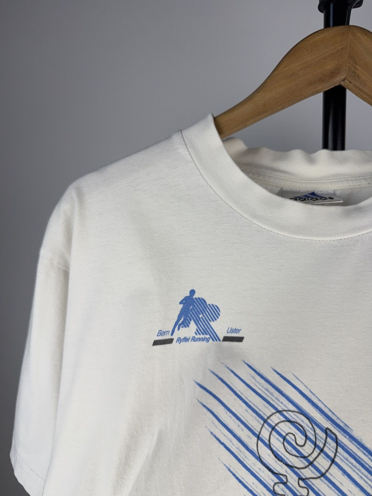 Adidas Adidas Marathon running Adidas 2000 Greifen See Lauf Tee Size US M / EU 48-50 / 2 - 5 Thumbnail
