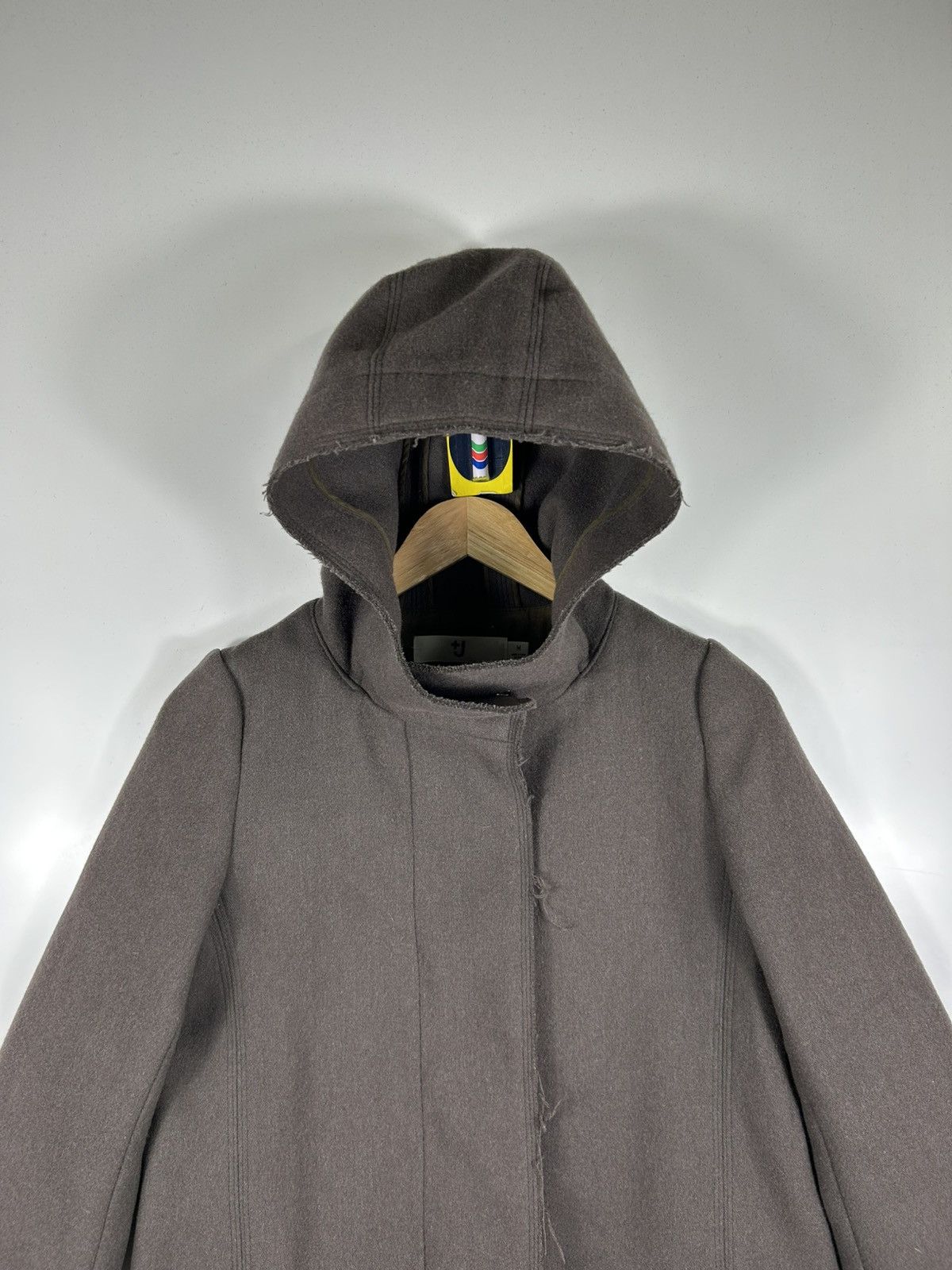 Japanese Brand × Jil Sander × Uniqlo 🔥Jil Sander Uniqlo UK Wool Hooded Button Jacket Size M / US 6-8 / IT 42-44 - 4 Thumbnail