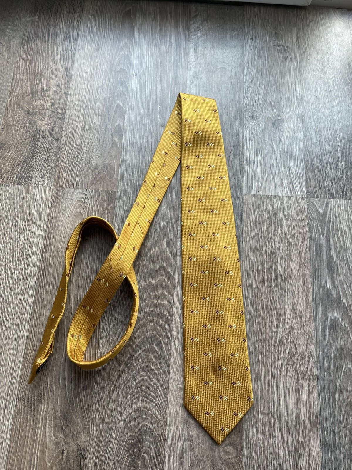 Ermenegildo Zegna × Vintage Ermenegildo Zegna Italian made silk tie Size ONE SIZE - 1 Thumbnail