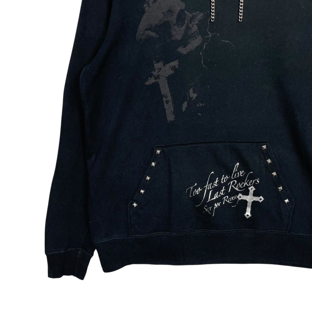 Japanese Brand Vintage Punk Sexpot Revenge Deadly Follow Pullover Hoodie Size US M / EU 48-50 / 2 - 3 Thumbnail