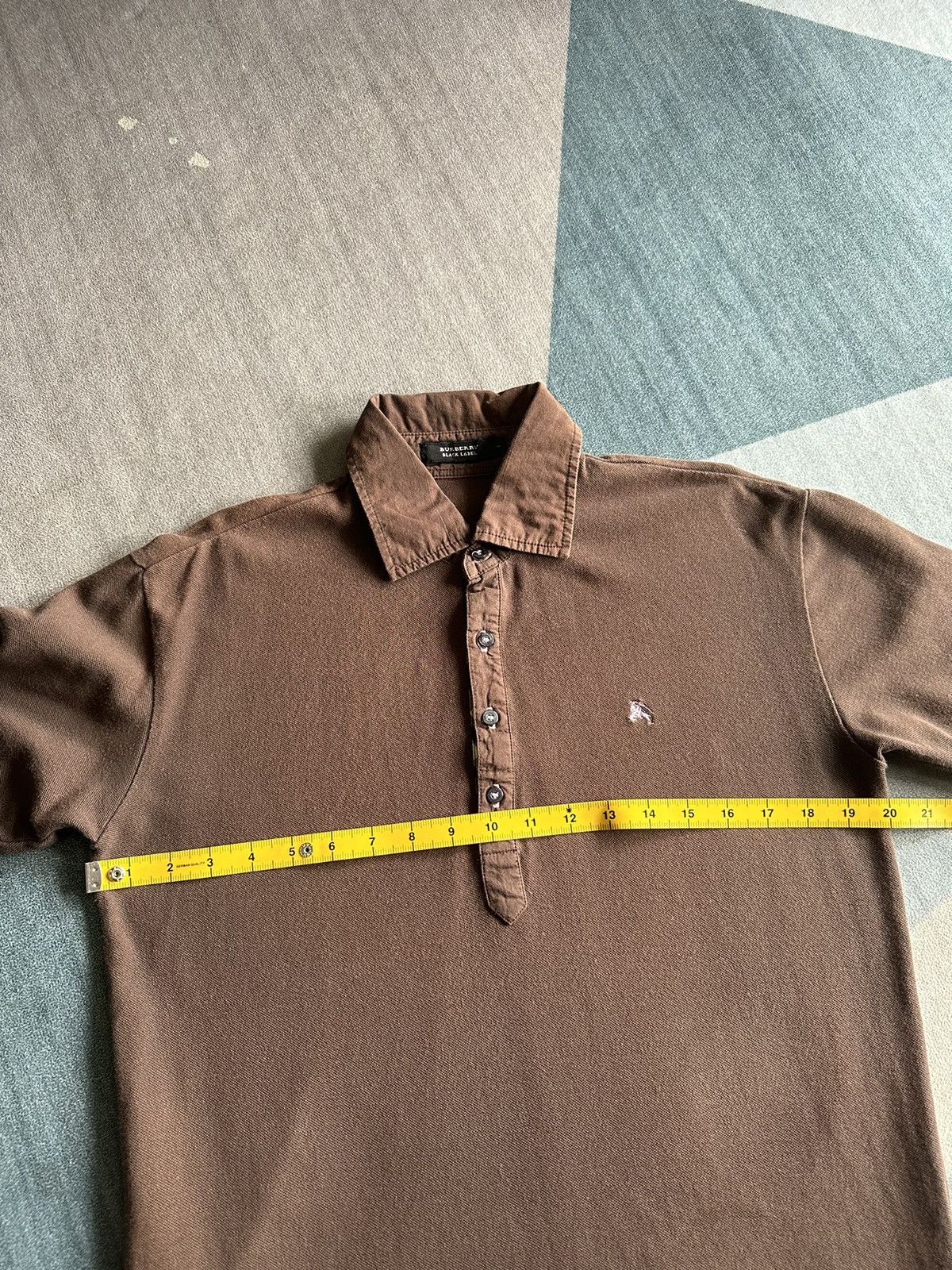 Burberry Burberry Black Label Novacheck Polo Tee A146 Size US S / EU 44-46 / 1 - 10 Thumbnail