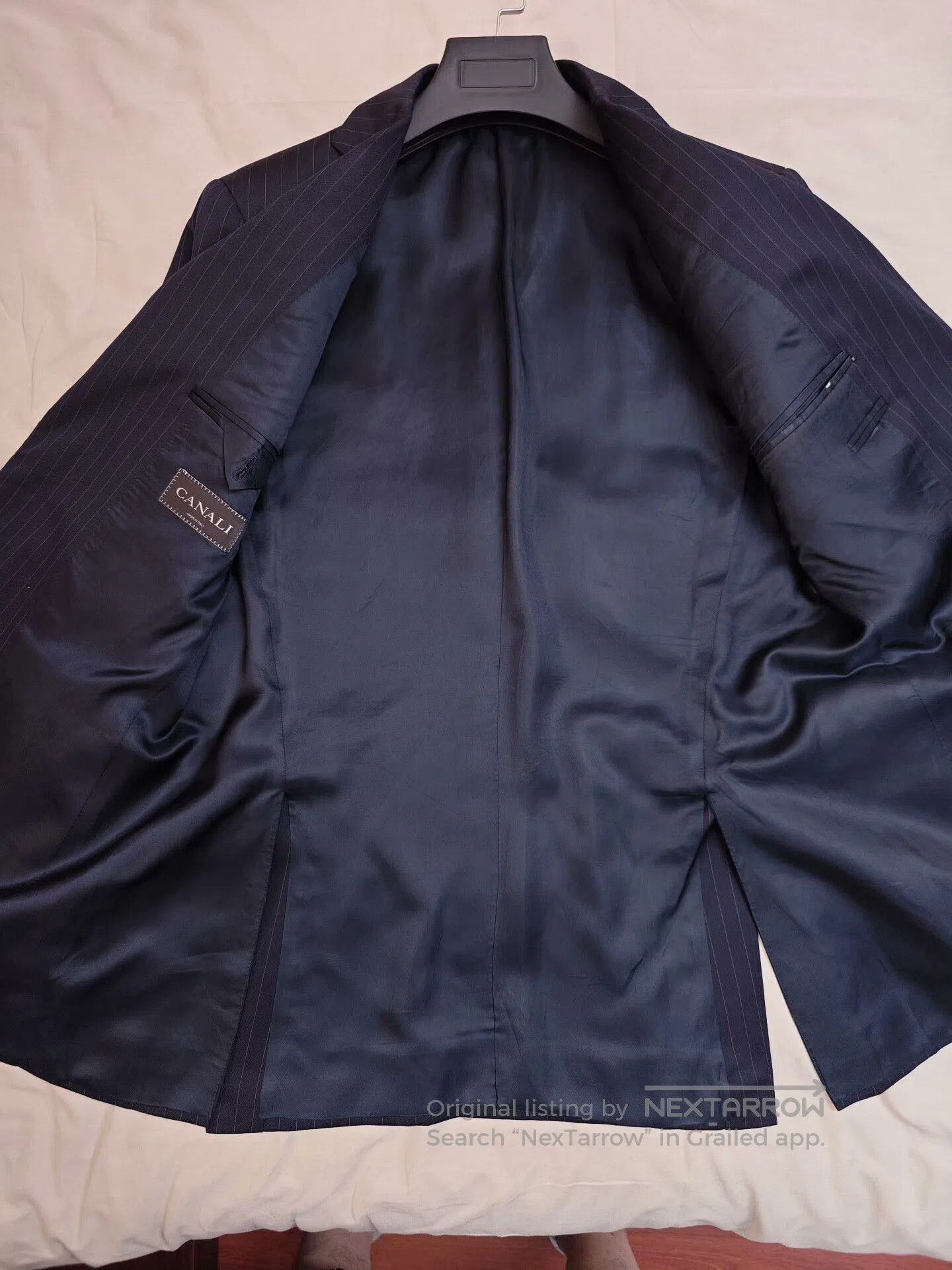 Canali Canali Italian Wool Suit Jacket. Size US M / EU 48-50 / 2 - 6 Thumbnail